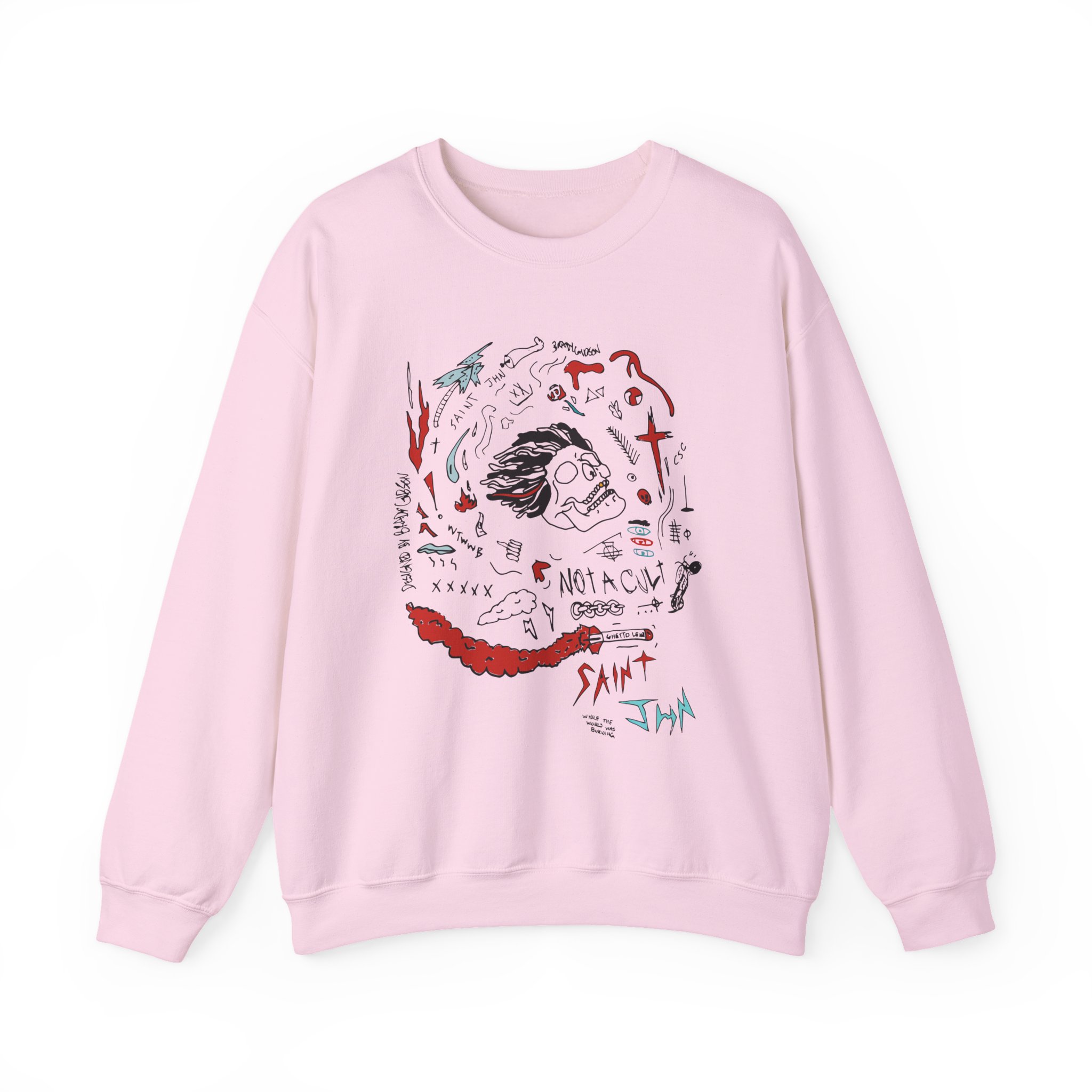 Saint Jhn Unisex Heavy Blendâ„¢ Crewneck Sweatshirt