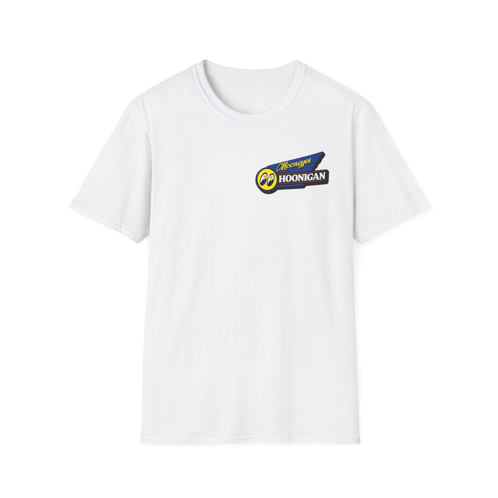 Hoonigan X Mooneyes Moonmotel Unisex Softstyle T-Shirt