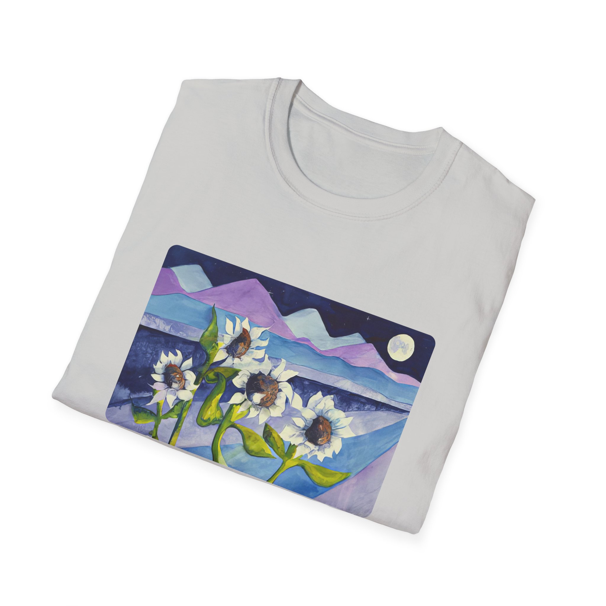 Adrianne Lenker Mema Moonflowers Unisex Softstyle T-shirt