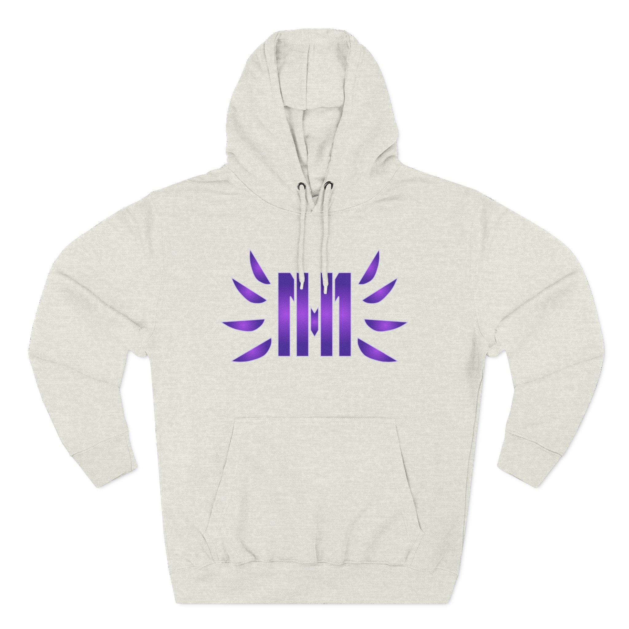 Heelmike Three-Panel Fleece Hoodie
