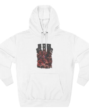 Tren Tech in Tren Twins We Trust Three-Panel Fleece Hoodie