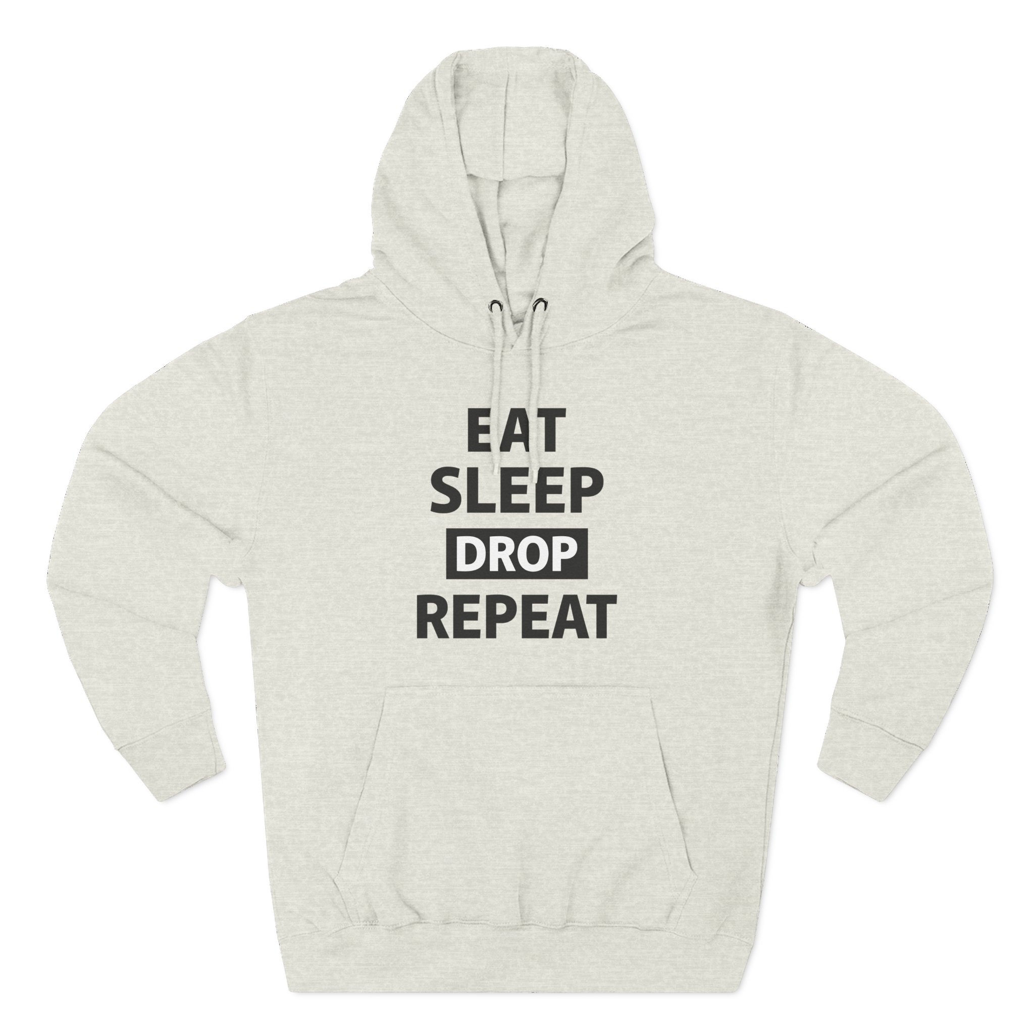 Morgz Eat Sleep Drop Repeat Three-Panel Fleece Hoodie