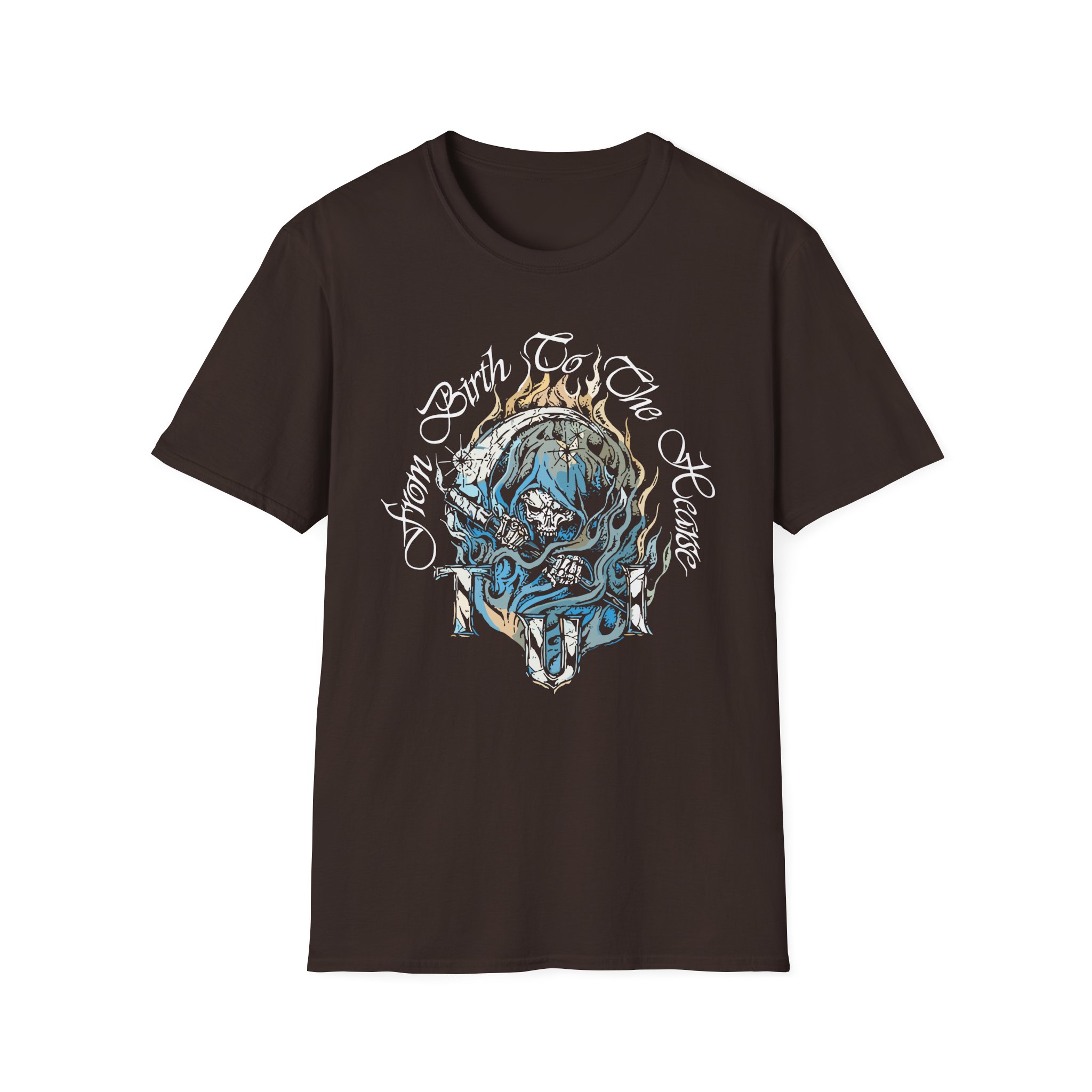 Trapped Under Ice Birth to Hearse Unisex Softstyle T-Shirt