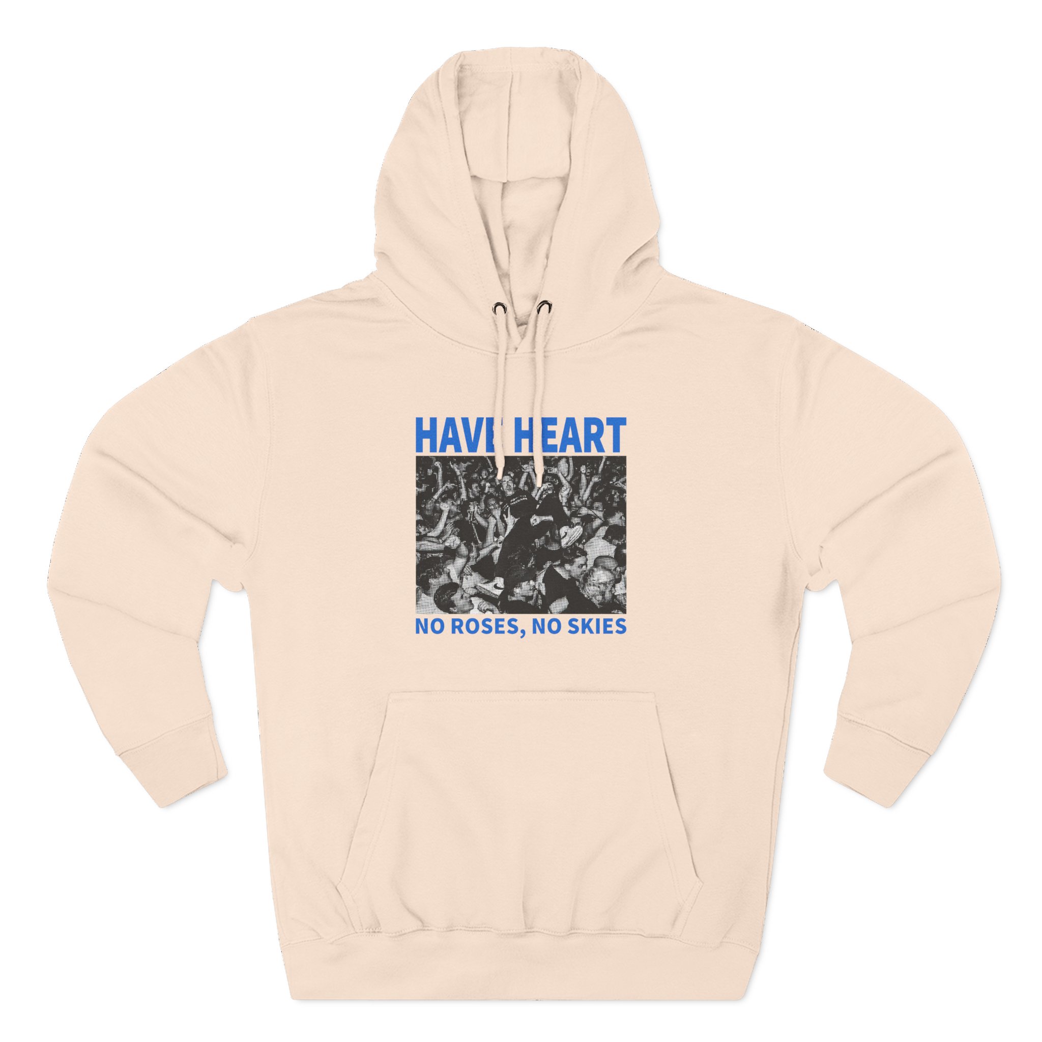 Have Heart No Roses, No Skies Three-Panel Fleece Hoodie