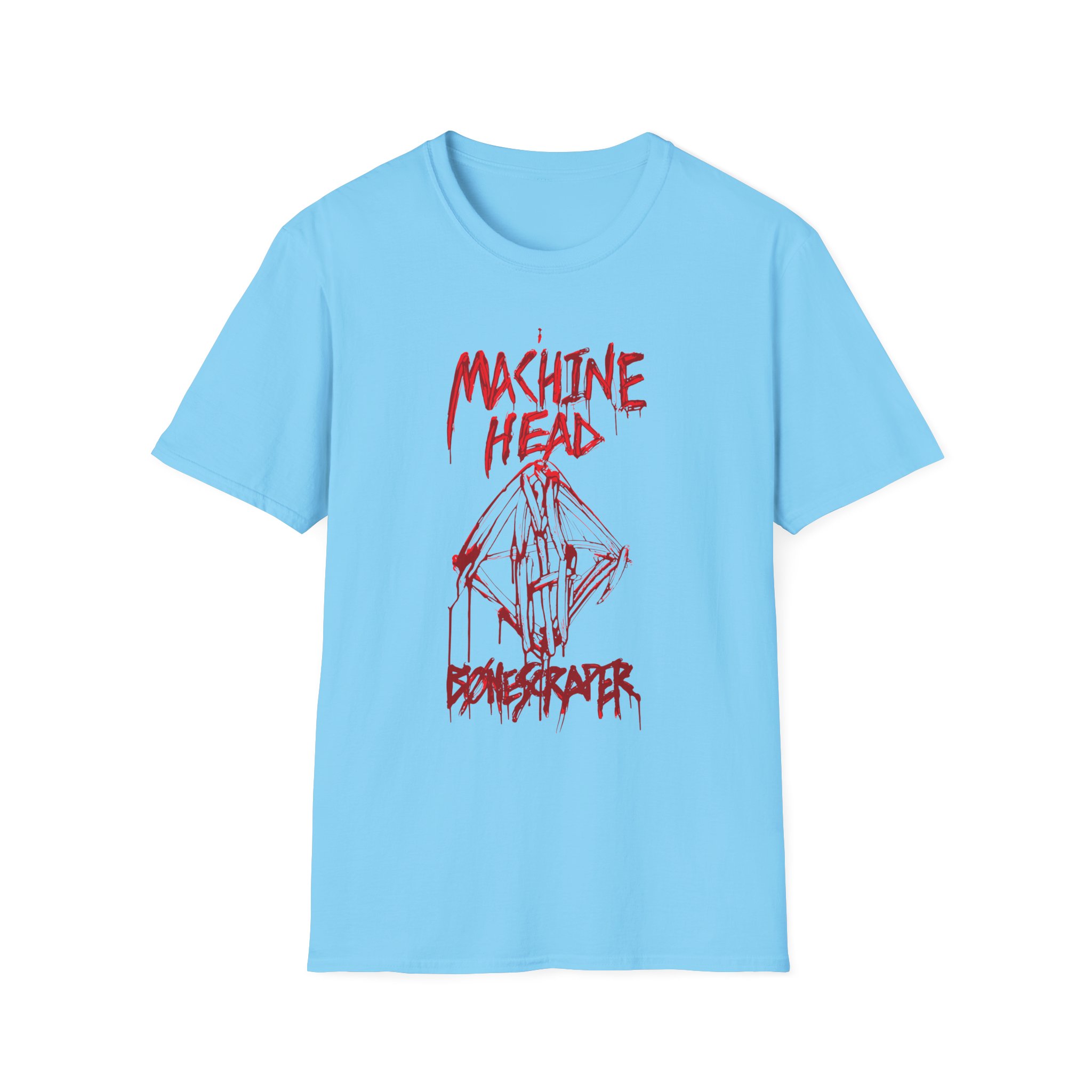 Machine Head Bønescraper Unisex Softstyle T-Shirt