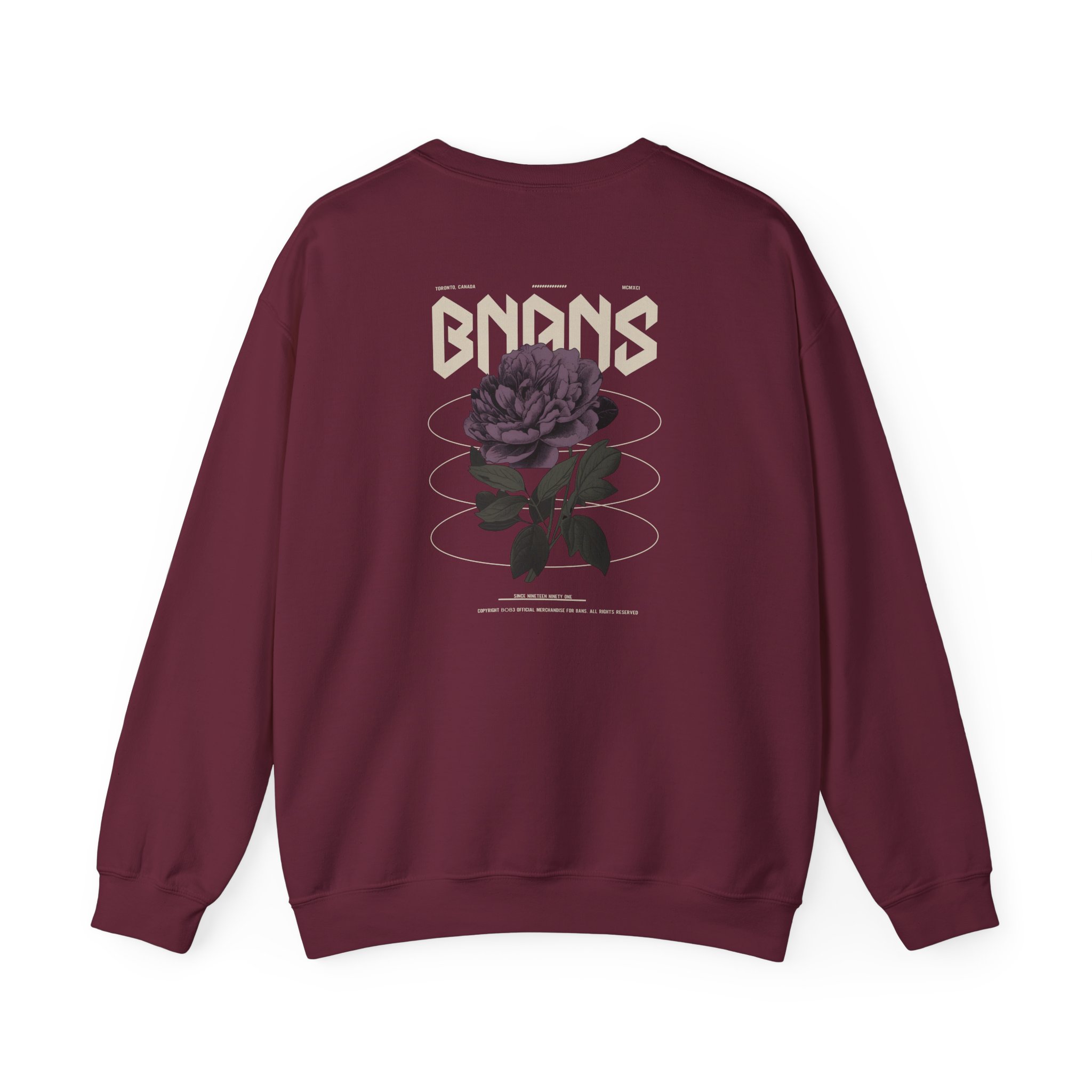 Shroud Into The Wild Bnans Unisex Heavy Blendâ„¢ Crewneck Sweatshirt