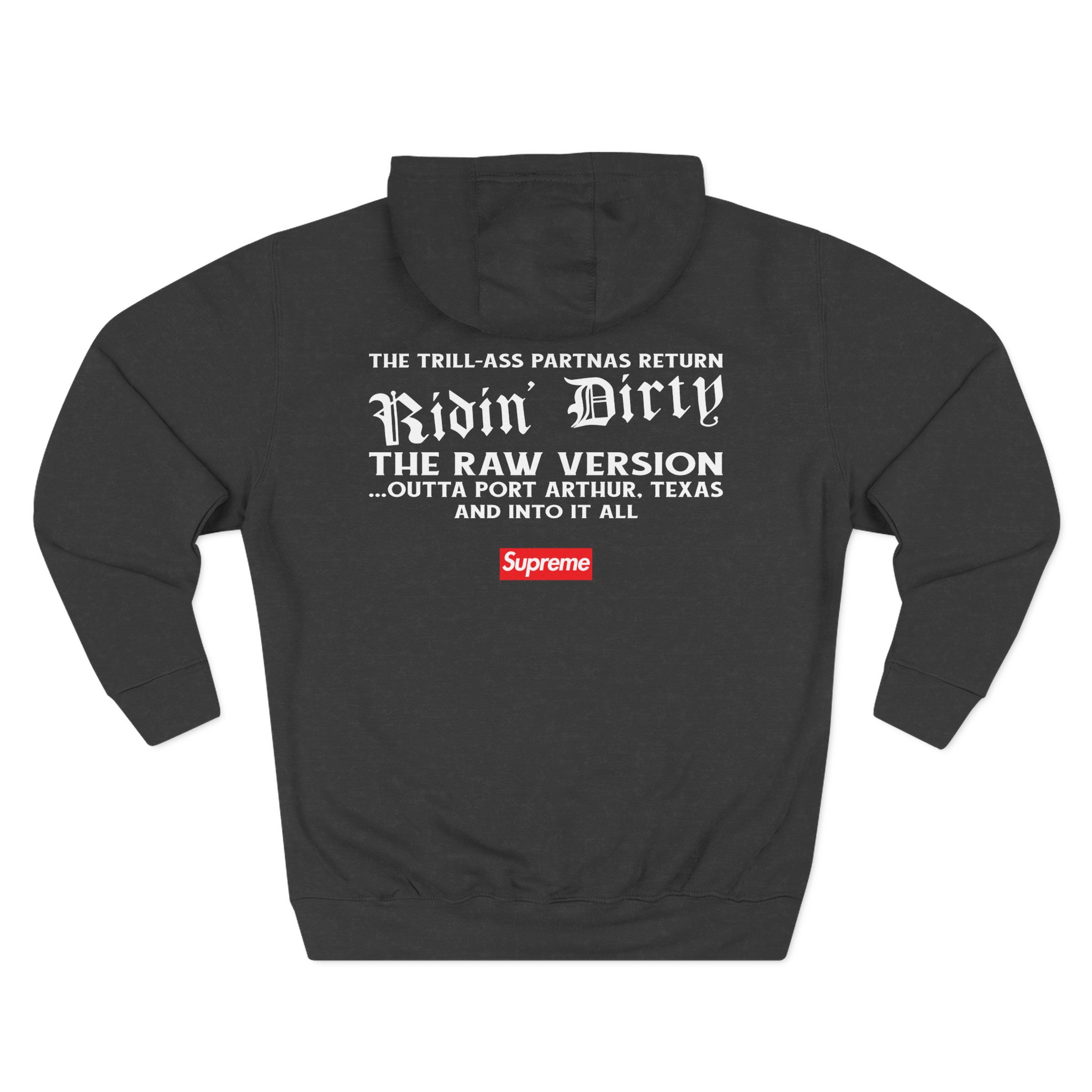 UGK Three-Panel Fleece Hoodie