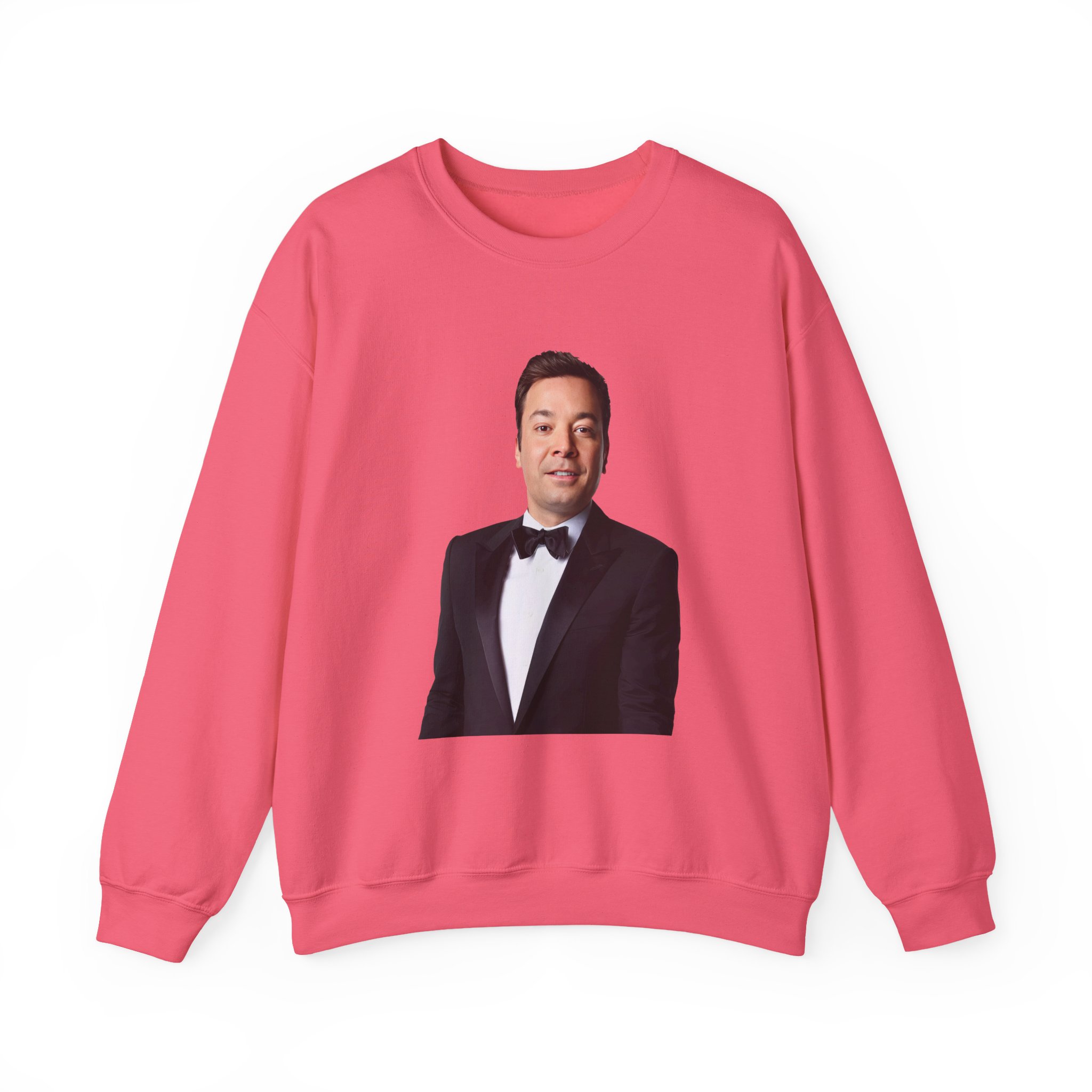 Jimmy Fallon Holiday Seasoning Unisex Heavy Blendâ„¢ Crewneck Sweatshirt