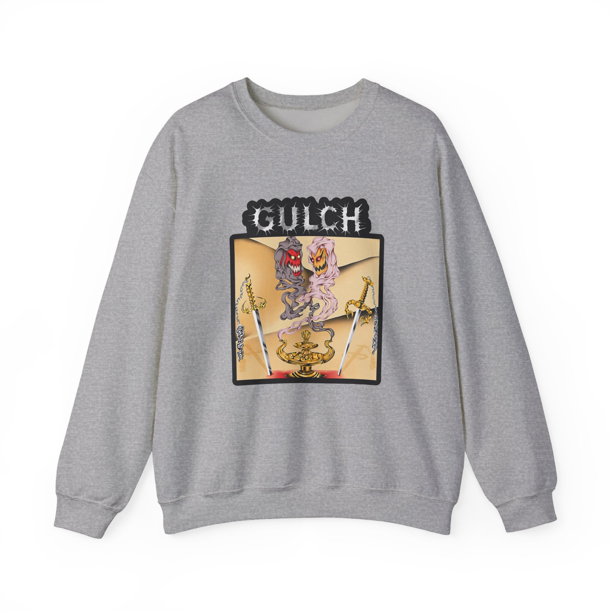 Gulch Music Art Unisex Heavy Blendâ„¢ Crewneck Sweatshirt