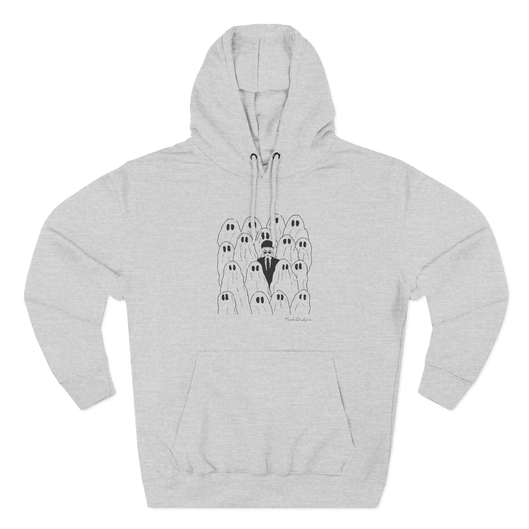 Phoebe Bridgers Ghost Three-Panel Fleece Hoodie
