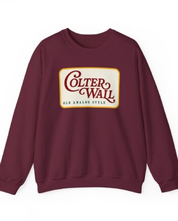 Colter Wall Old Analog Style Unisex Heavy Blend™ Crewneck Sweatshirt