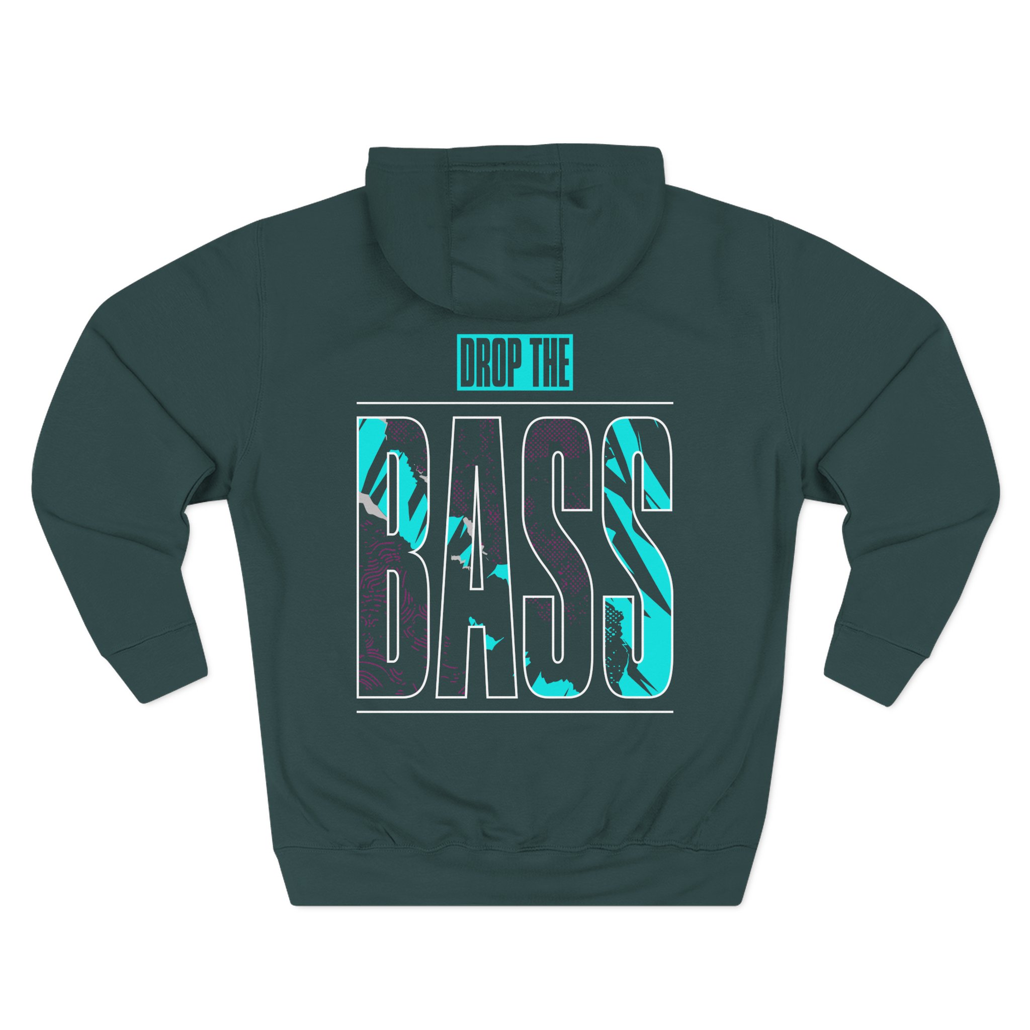 Dimitri K Three-Panel Fleece Hoodie