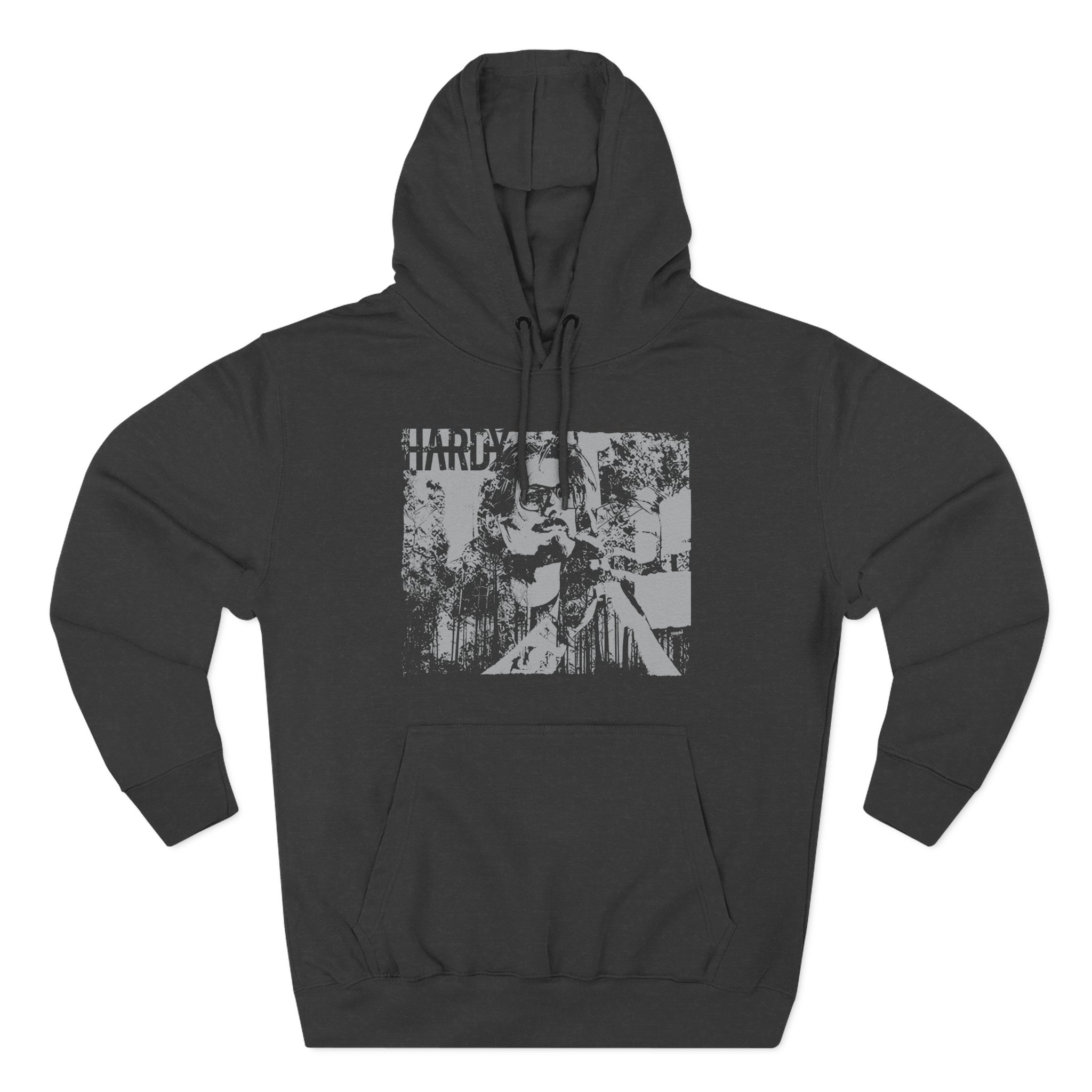 Hardy Three-Panel Fleece Hoodie