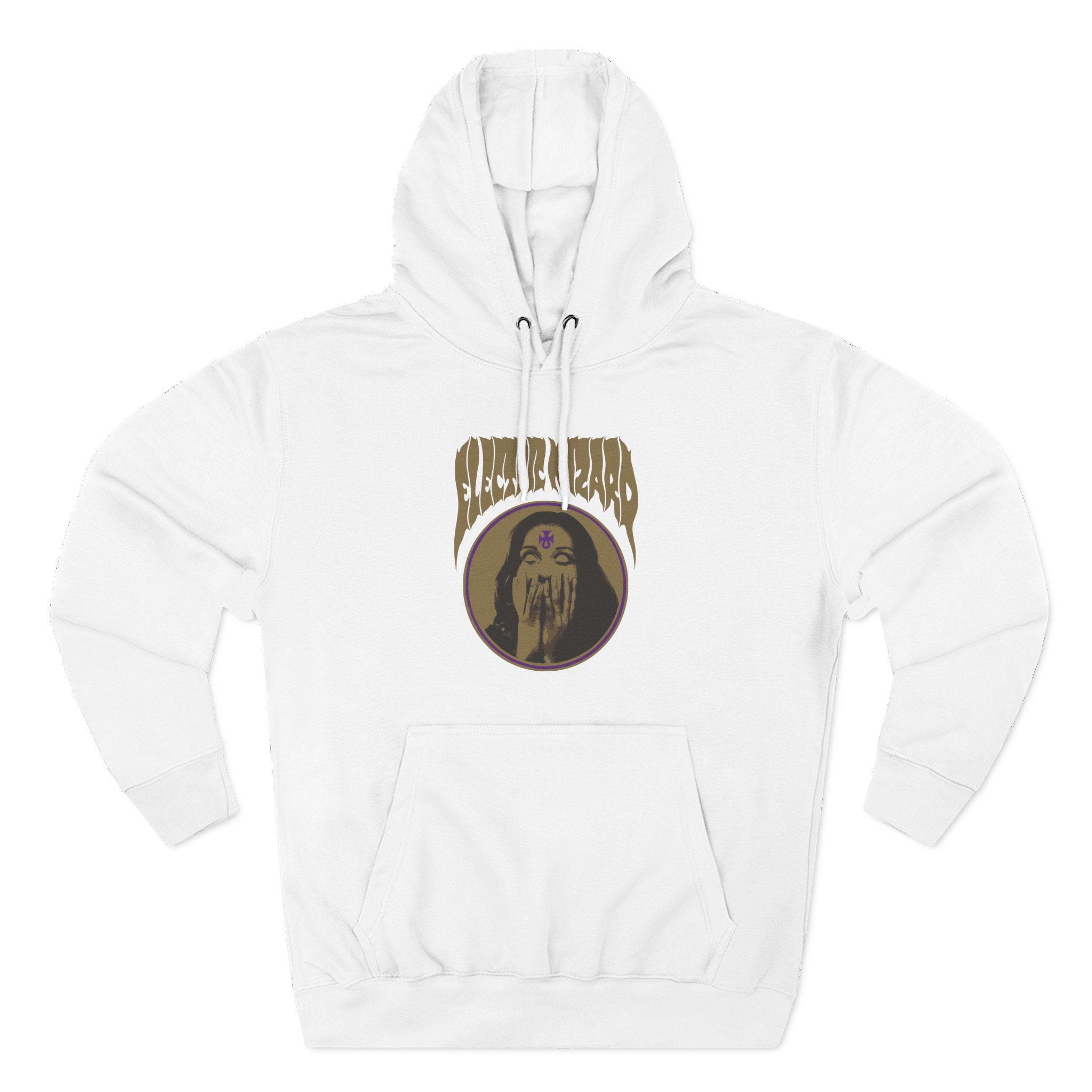 Electric Wizard Three-Panel Fleece Hoodie