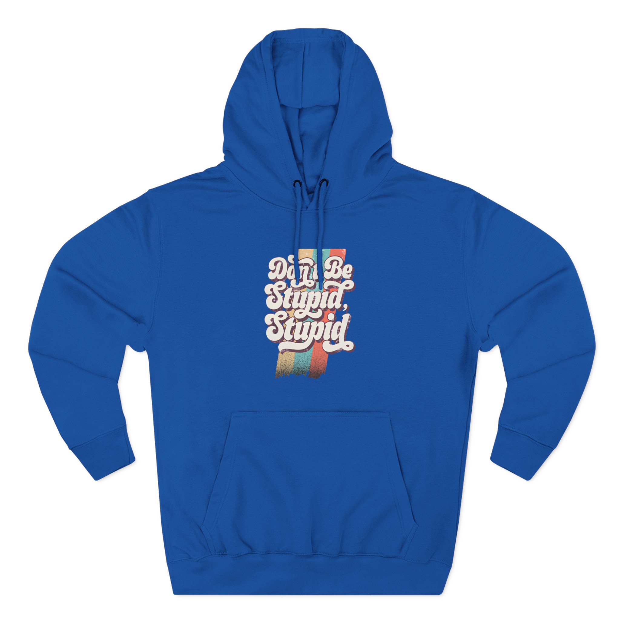 Philip Defranco Don’t Be Stupid Three-Panel Fleece Hoodie