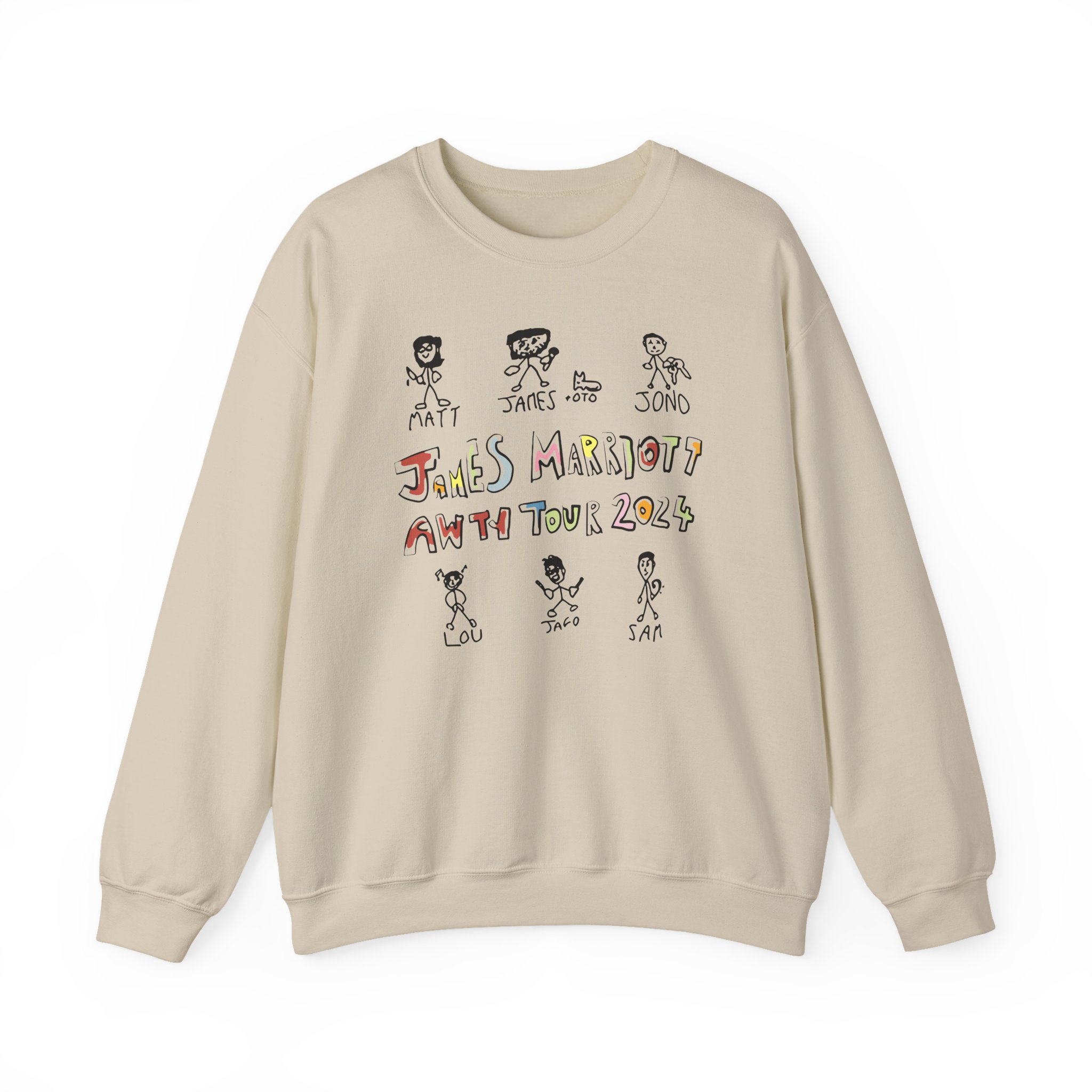 2024 James Marriott Unisex Heavy Blendâ„¢ Crewneck Sweatshirt