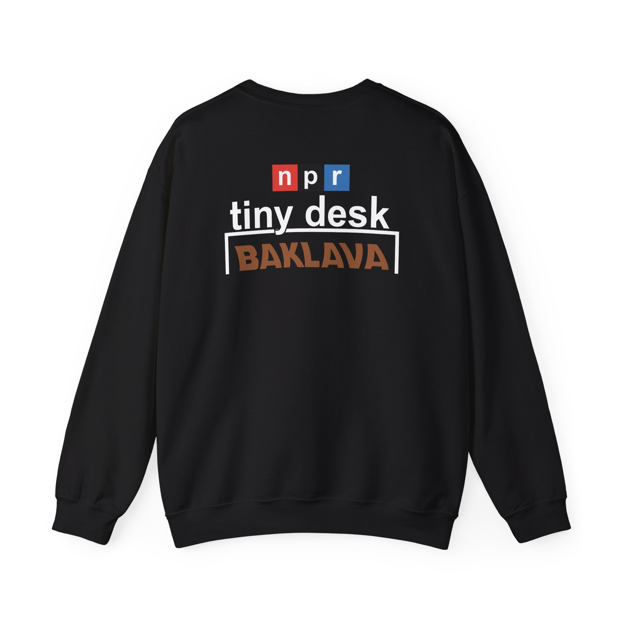Action Bronson Baklava X Npr Tiny Desk Unisex Heavy Blendâ„¢ Crewneck Sweatshirt