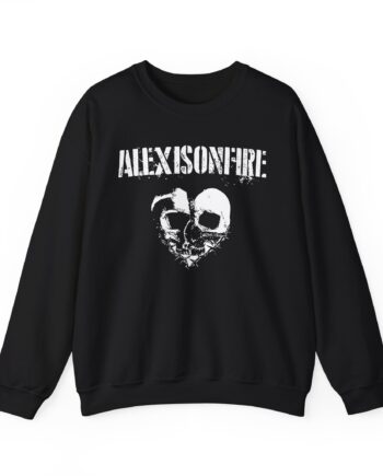 Alexisonfire Barbed Wire Heartskull Unisex Heavy Blend™ Crewneck Sweatshirt