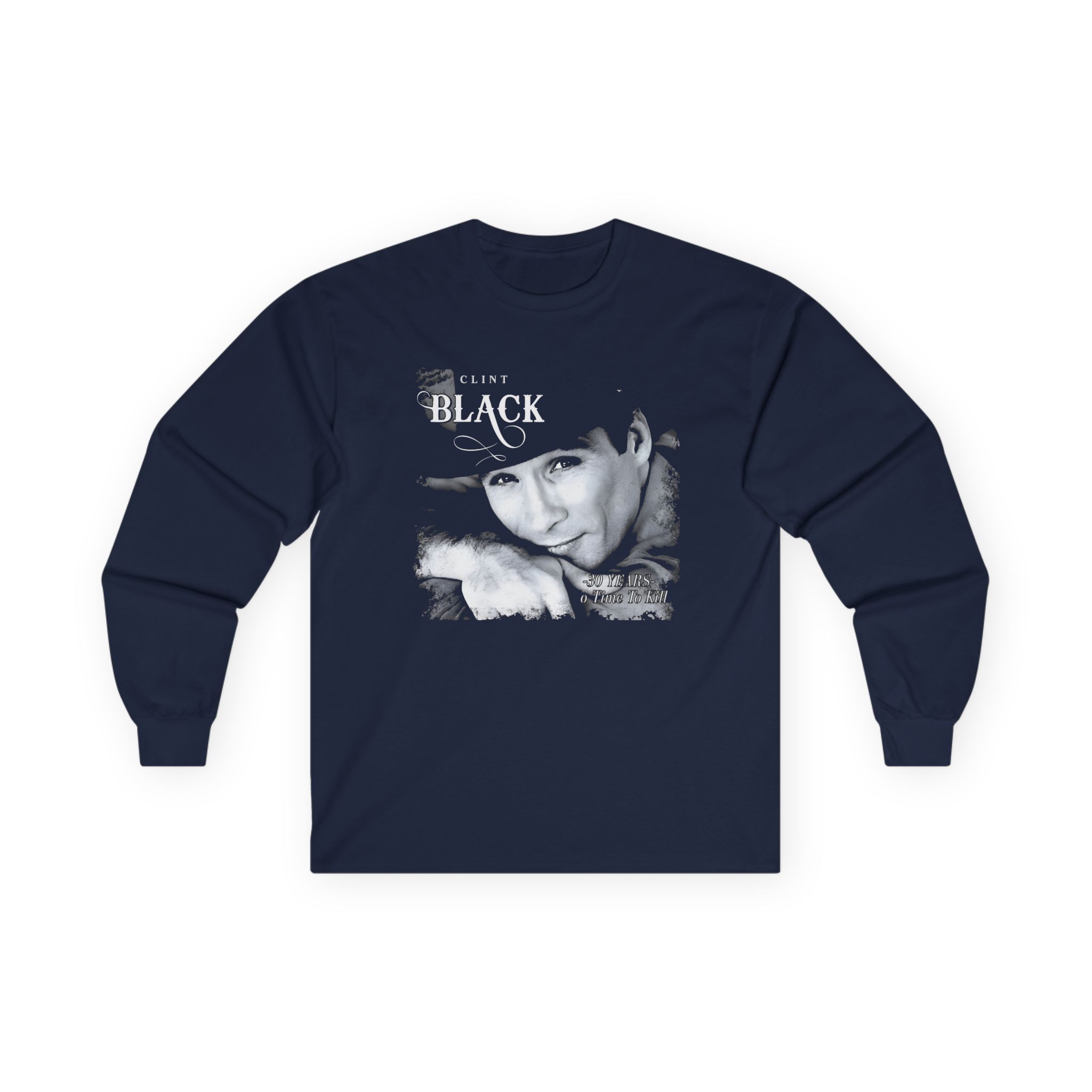 Clint Black No Time to Kill 30th Anniversary Unisex Ultra Cotton Long Sleeve Tee