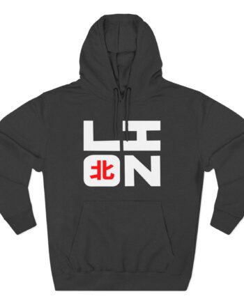 Northernlion Lion Square Three-Panel Fleece Hoodie