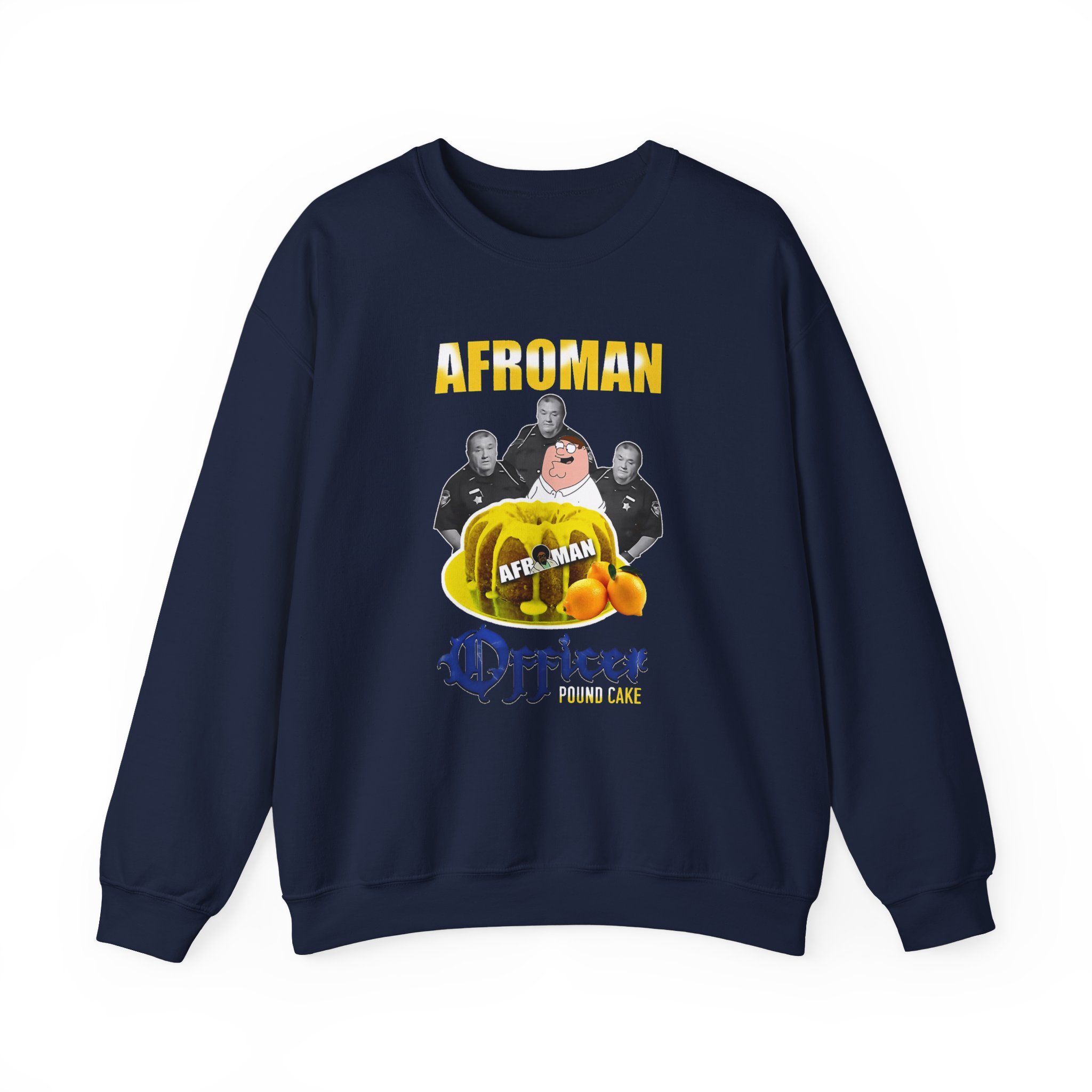 Afroman Lemon Pound Cake Unisex Heavy Blendâ„¢ Crewneck Sweatshirt