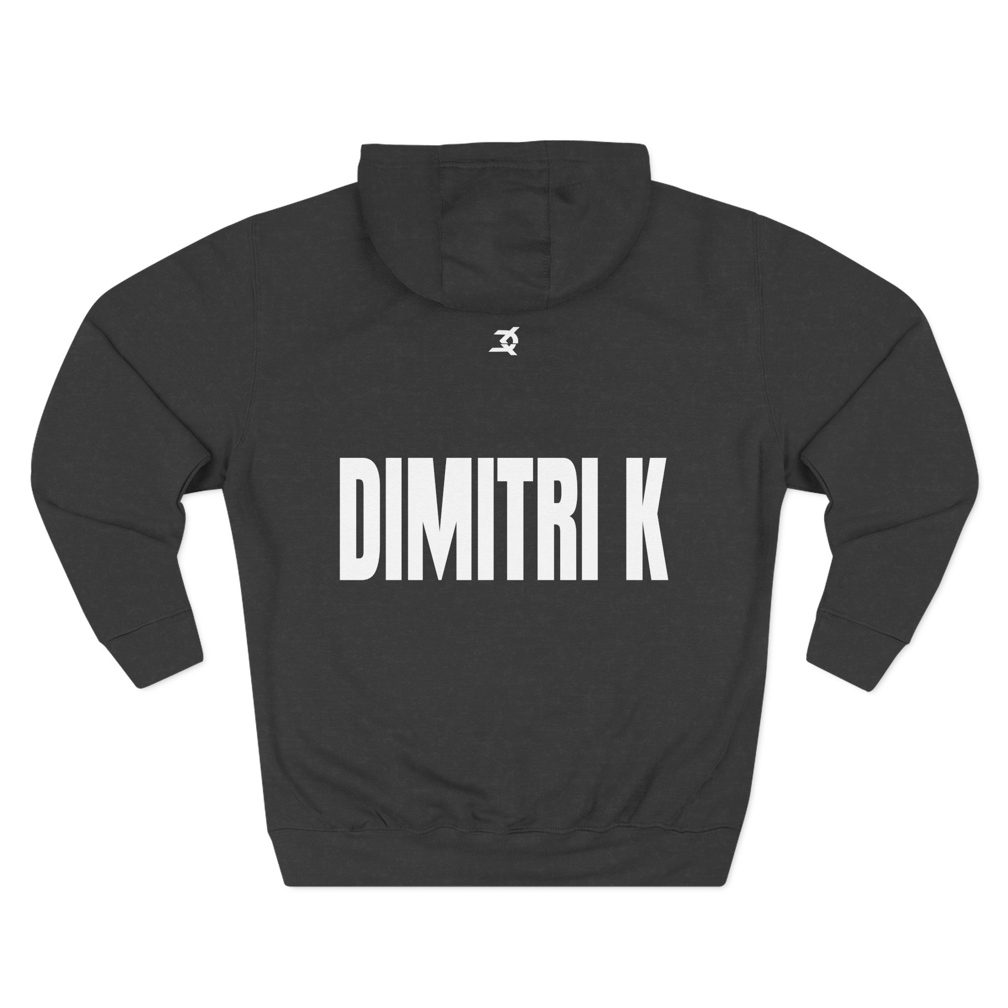 Dimitri K Three-Panel Fleece Hoodie