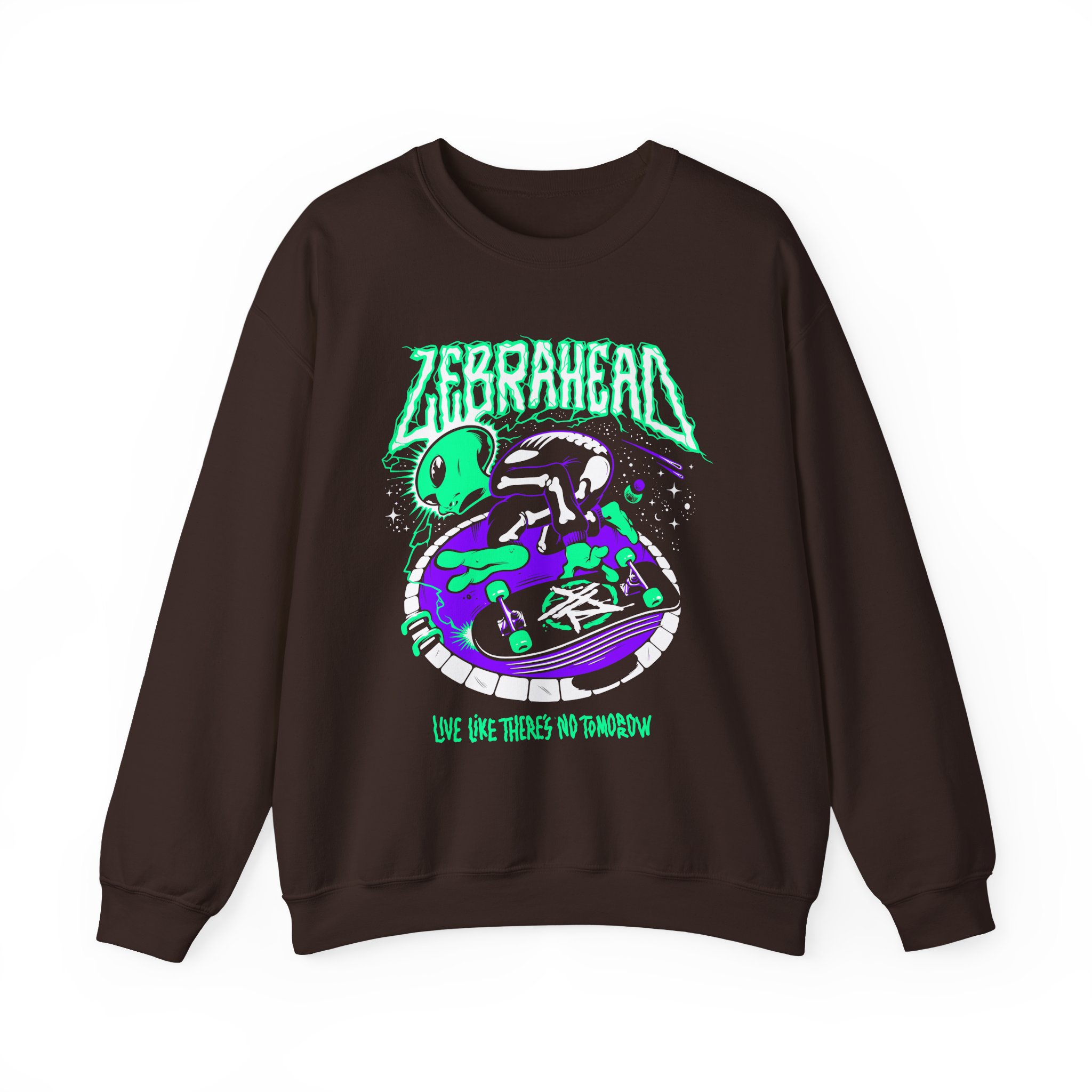Zebrahead Alien Unisex Heavy Blendâ„¢ Crewneck Sweatshirt