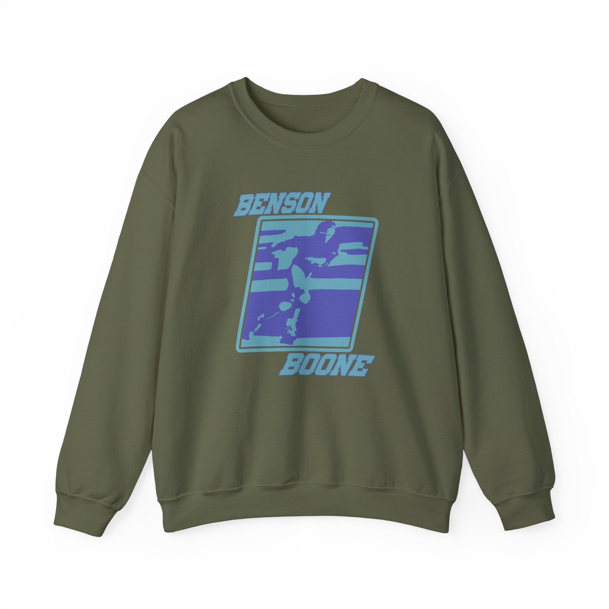 Benson Boone Rollerblading Vintage Unisex Heavy Blendâ„¢ Crewneck Sweatshirt