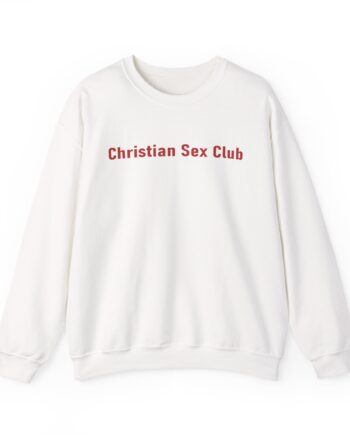 Saint Jhn Christian Sex Club Essentia Unisex Heavy Blend™ Crewneck Sweatshirt