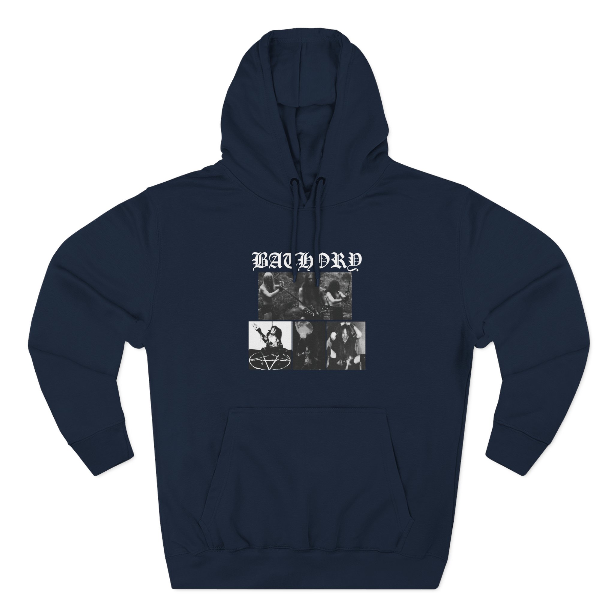 Bathory Three-panel Fleece Hoodie