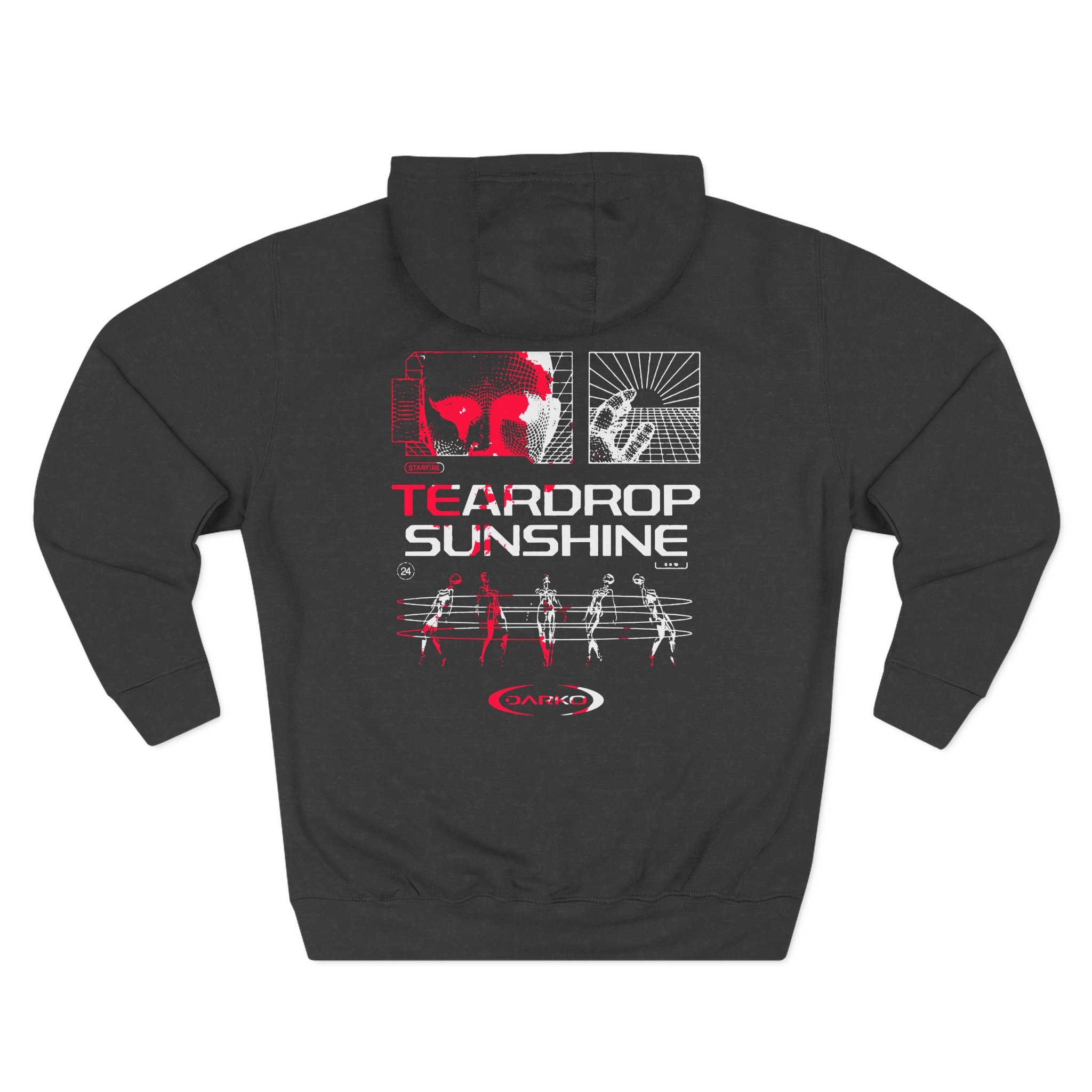 Darko Teardrop Sunshine Three-Panel Fleece Hoodie
