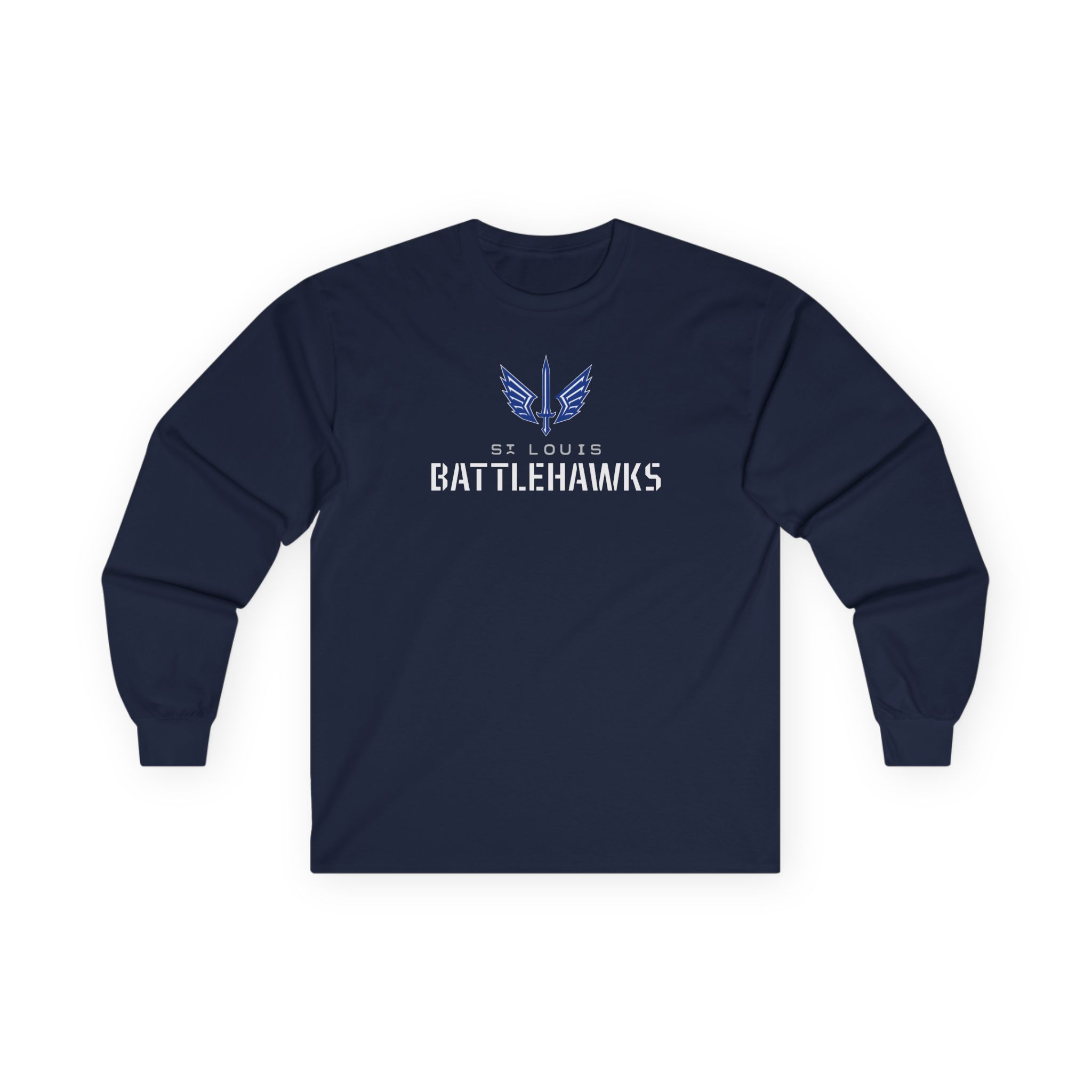 St. Louis Battlehawks 108 Stitches Unisex Ultra Cotton Long Sleeve Tee