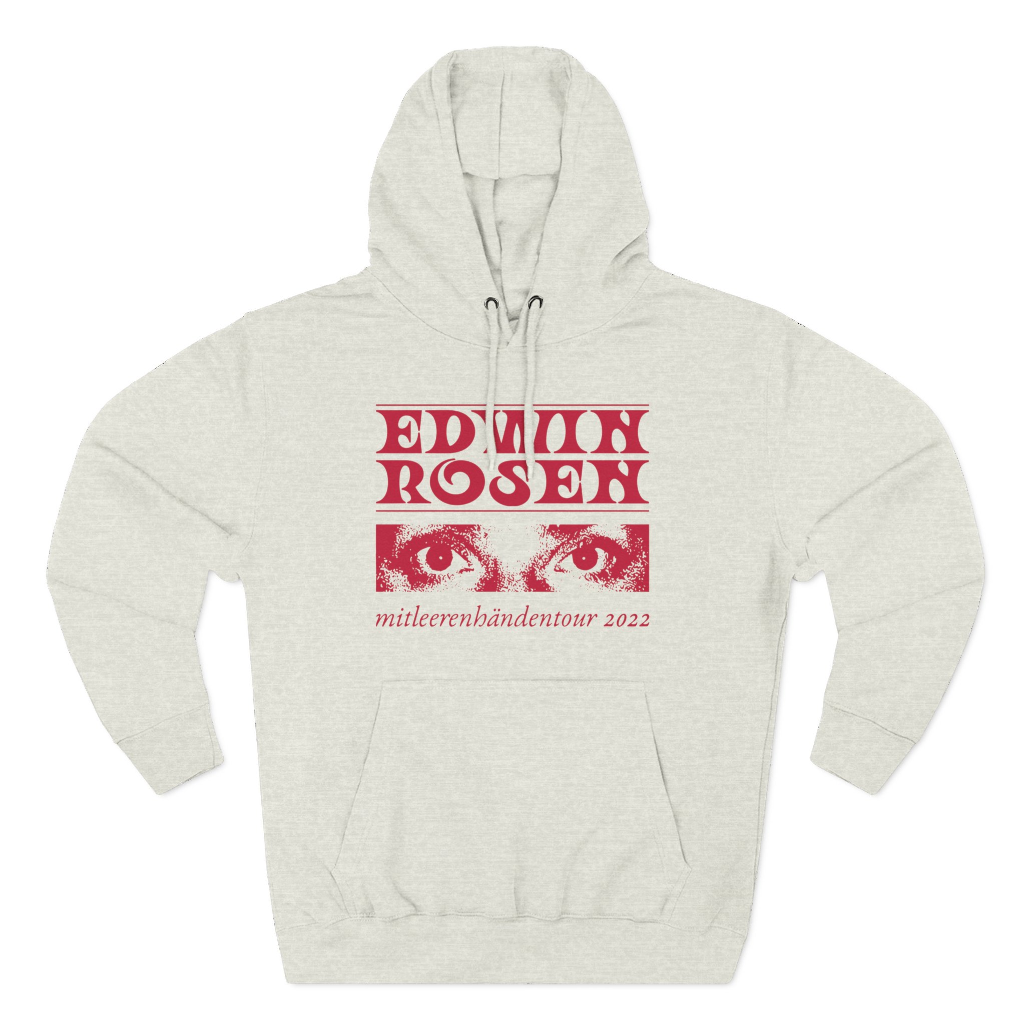 Edwin Rosen Eyes Three-Panel Fleece Hoodie