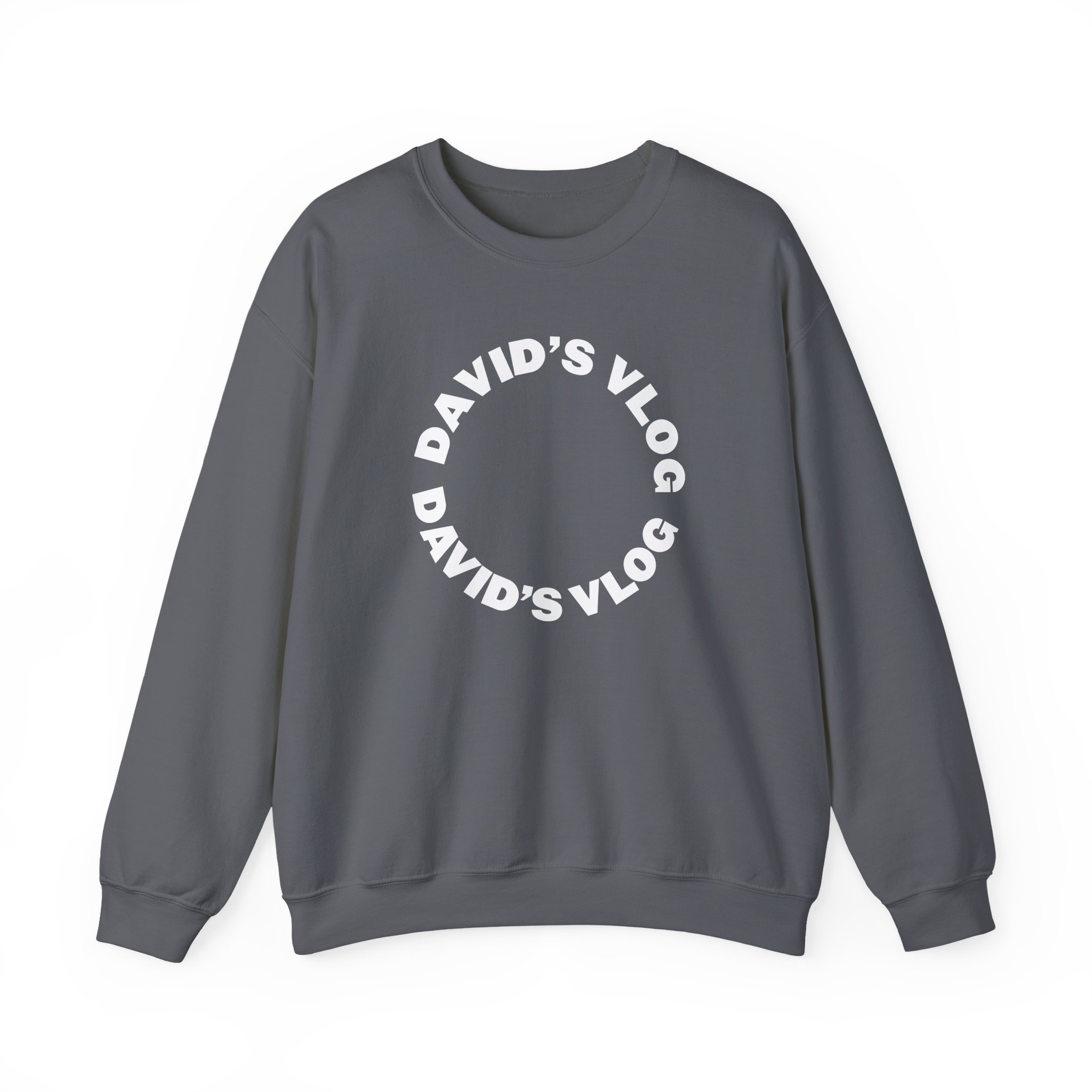 David Dobrik David's Vlog Unisex Heavy Blendâ„¢ Crewneck Sweatshirt