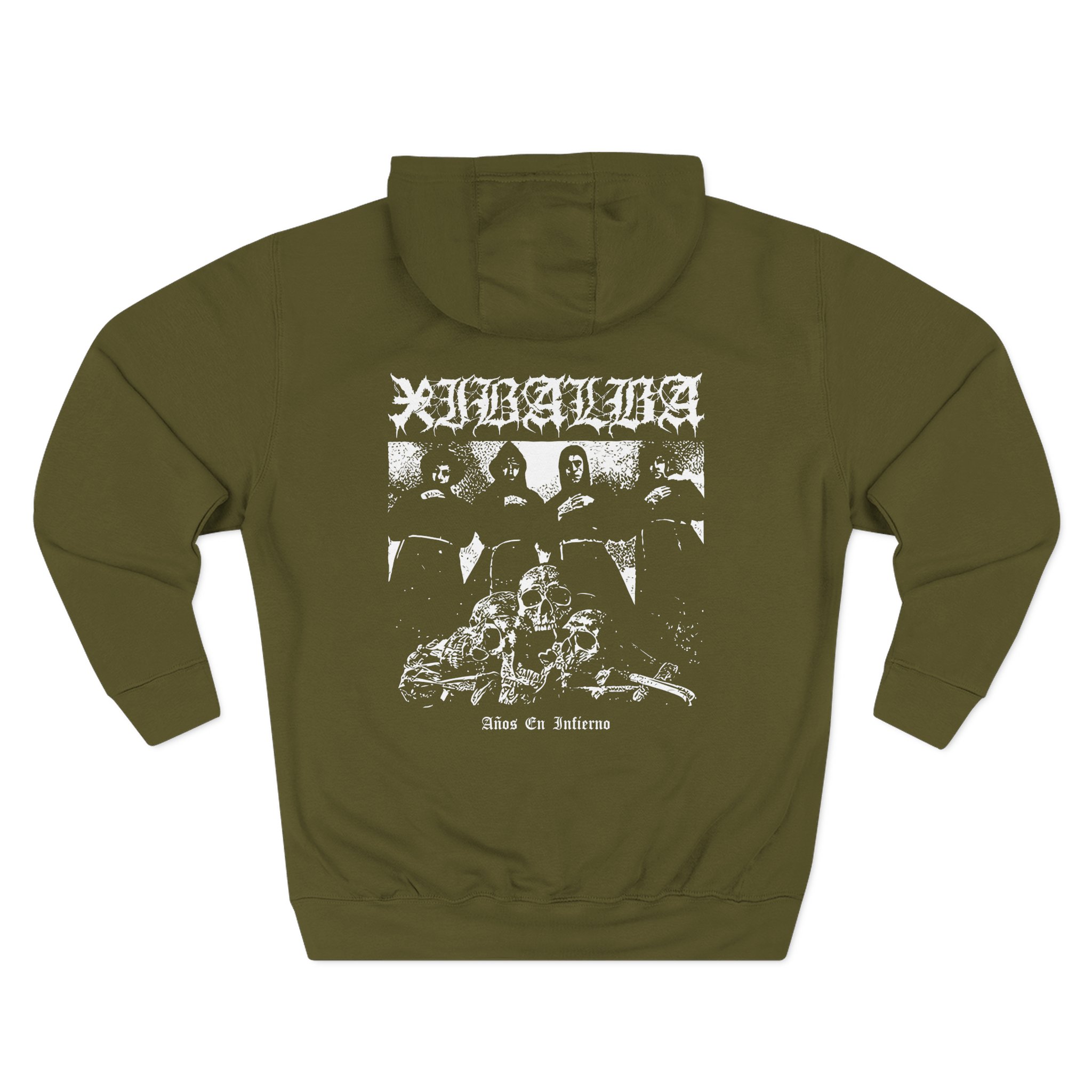 Xibalba Skull Pile Three-Panel Fleece Hoodie