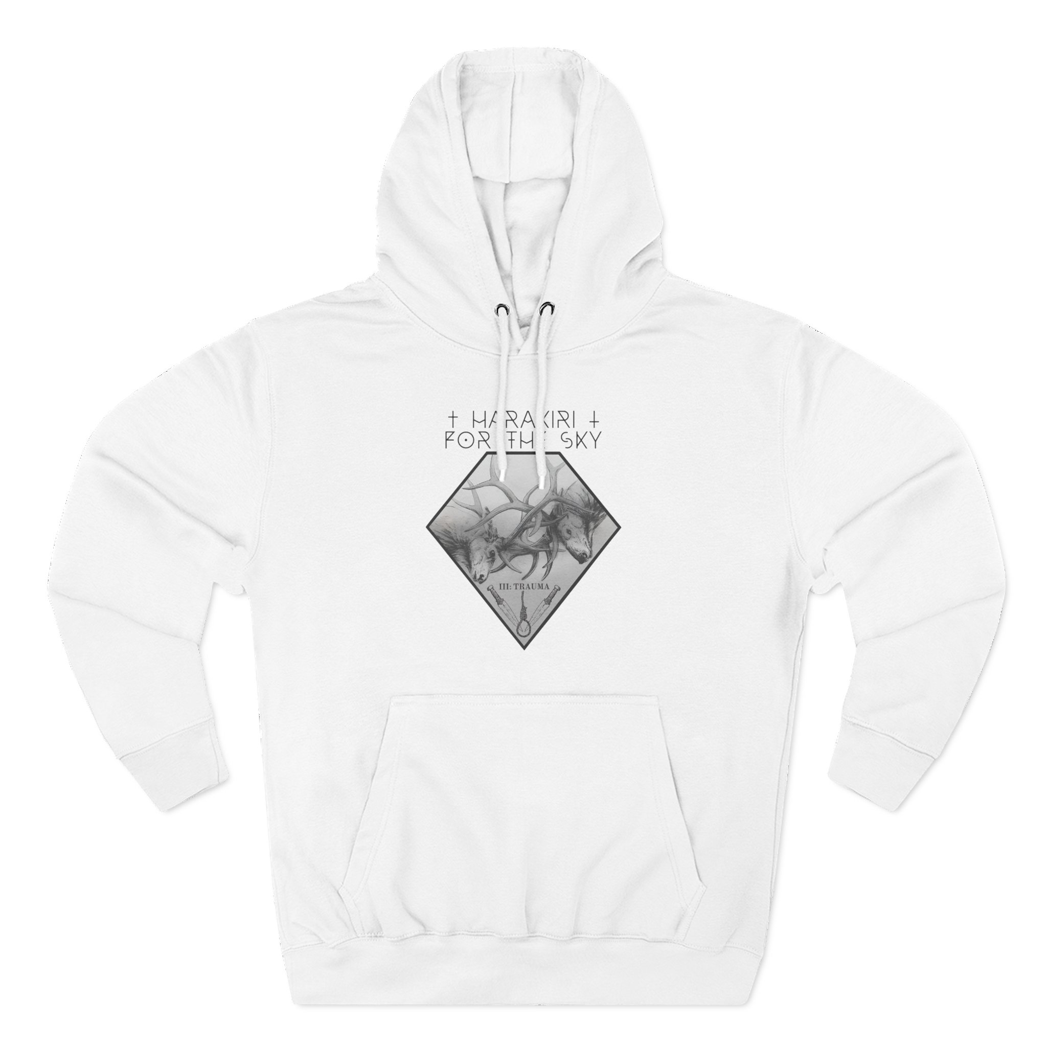Harakiri for the Sky Trauma Three-Panel Fleece Hoodie