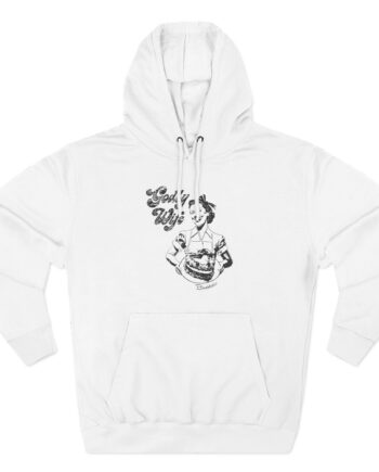 Binchtopia Godly Wife Three-Panel Fleece Hoodie