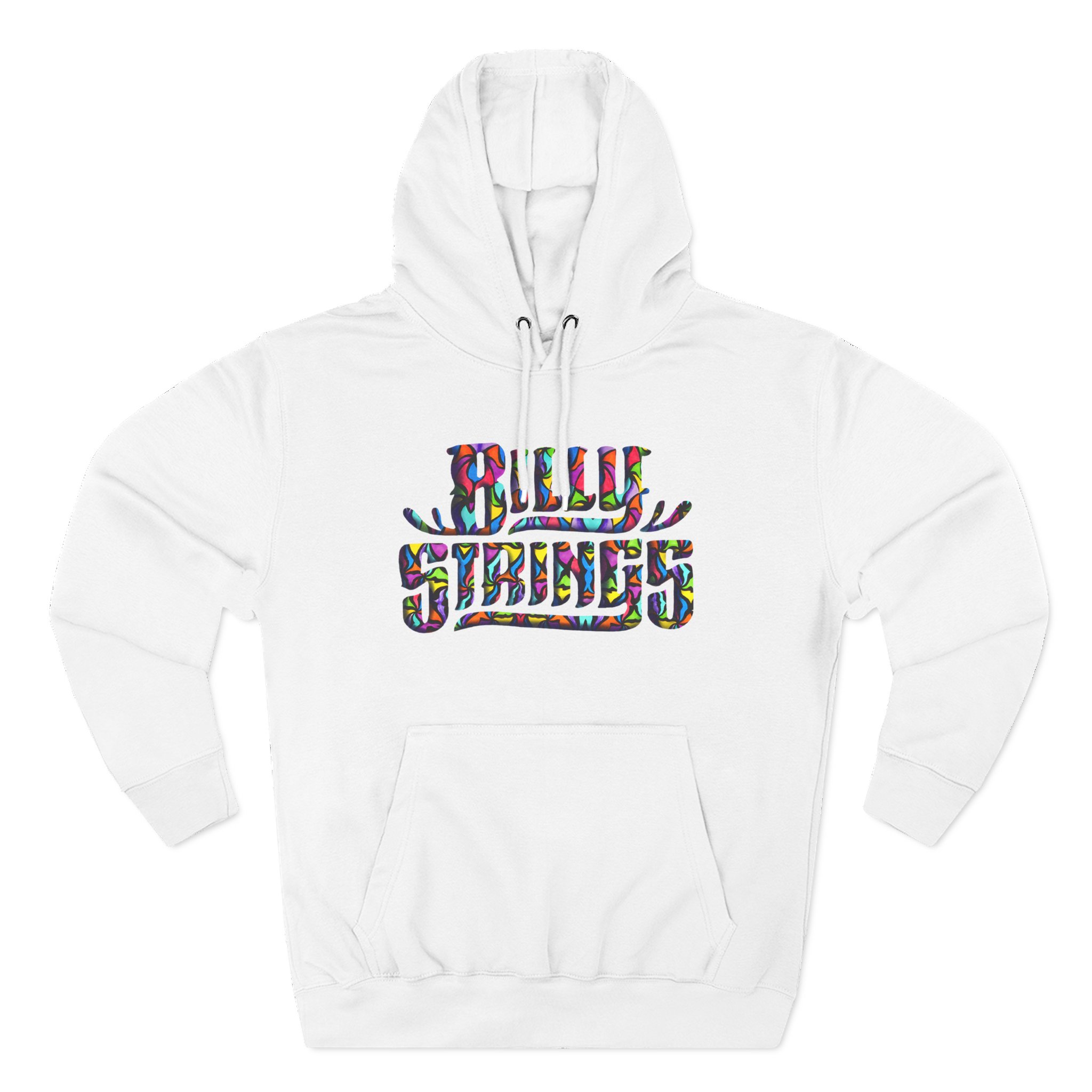 Billy Strings Colorful Classic Logo Three-Panel Fleece Hoodie
