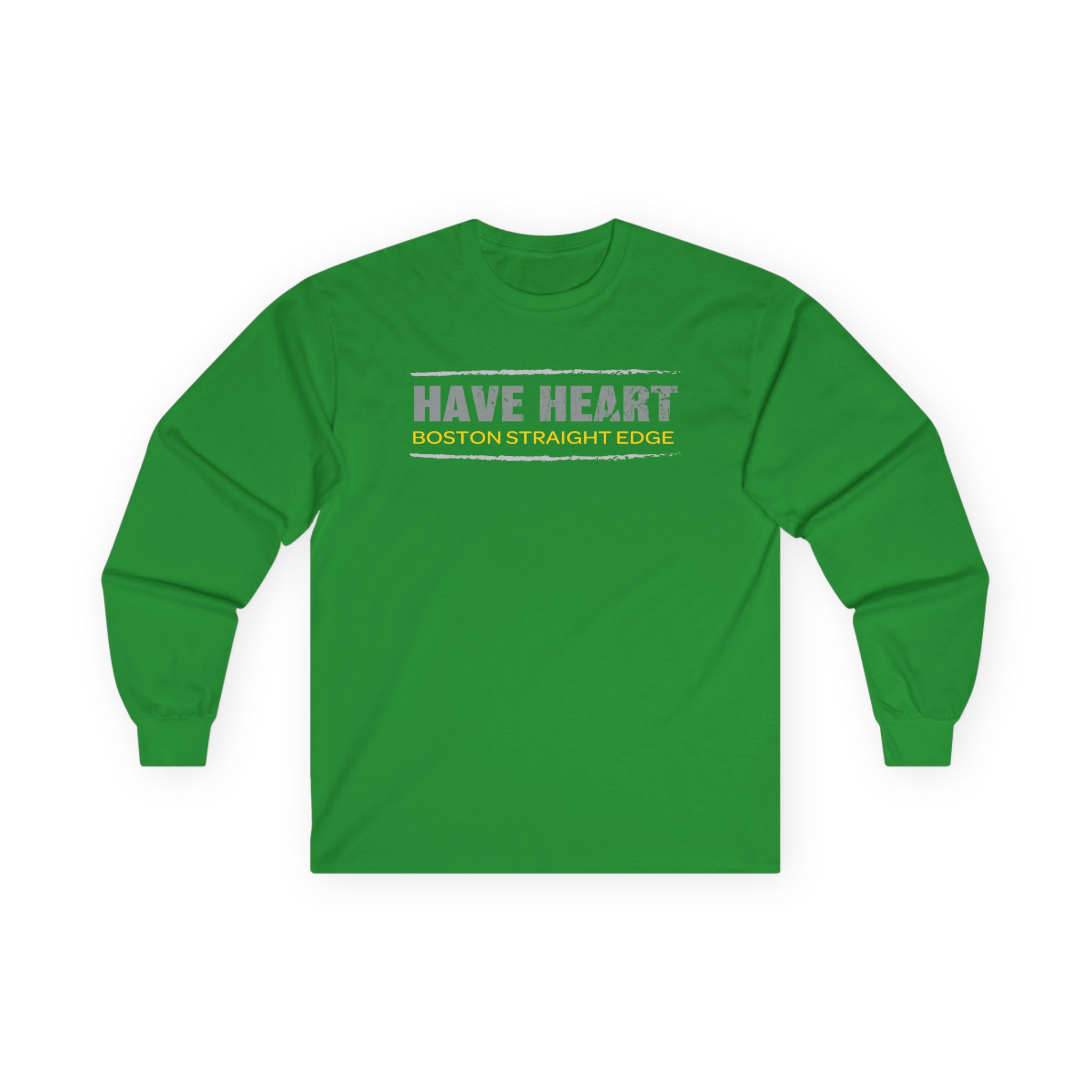 Have Heart Boston Straight Edge Unisex Ultra Cotton Long Sleeve Tee