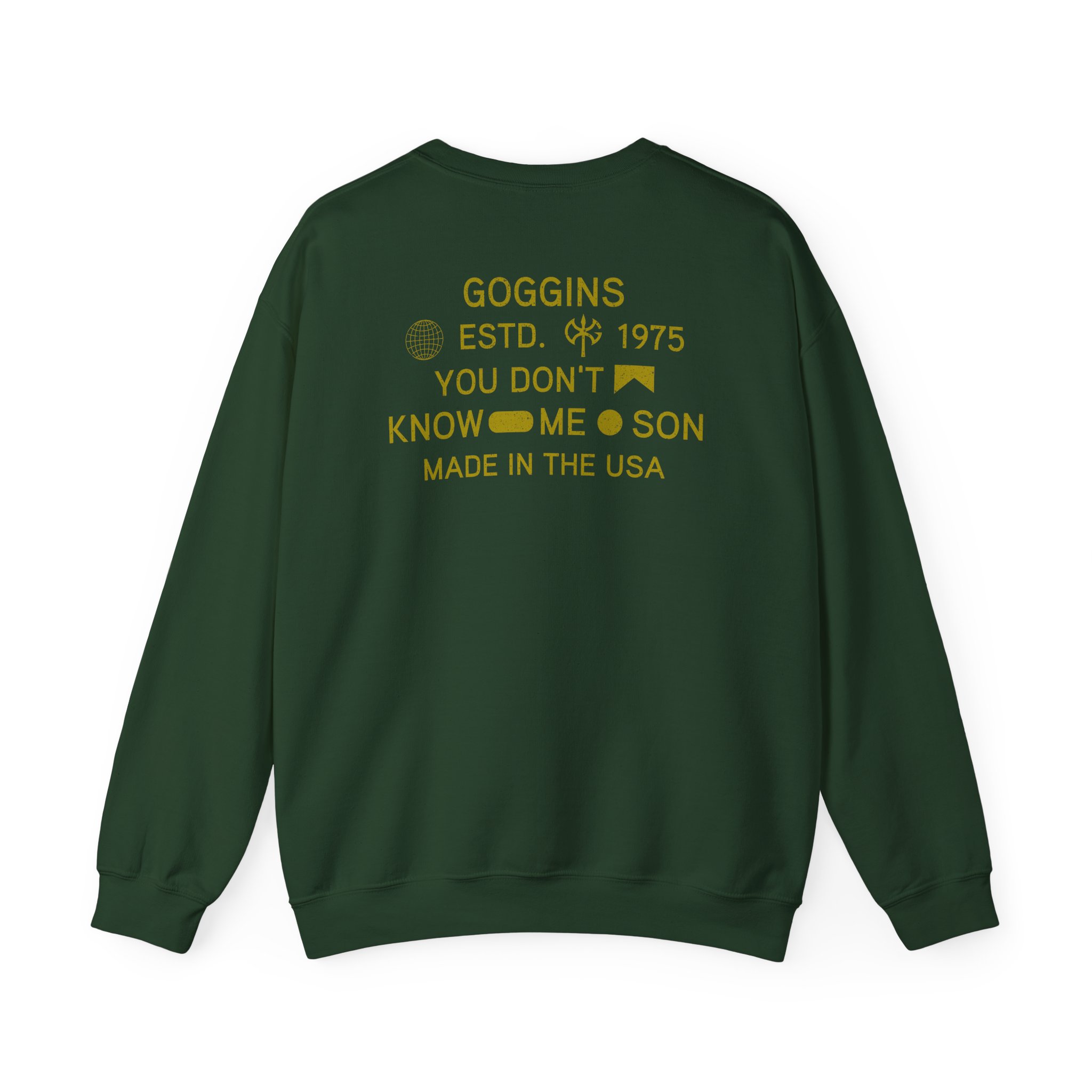 David Goggins Made in the Usa Unisex Heavy Blendâ„¢ Crewneck Sweatshirt