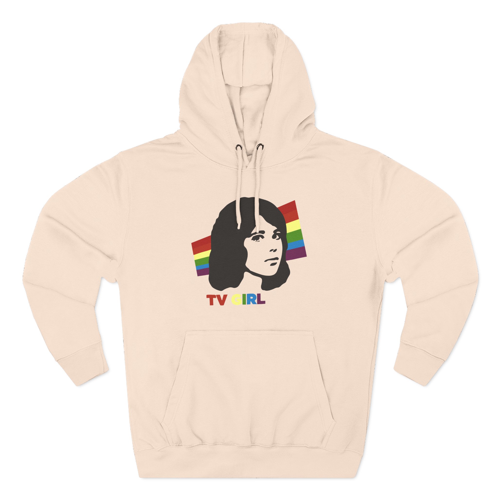 Tv Girl Three-Panel Fleece Hoodie
