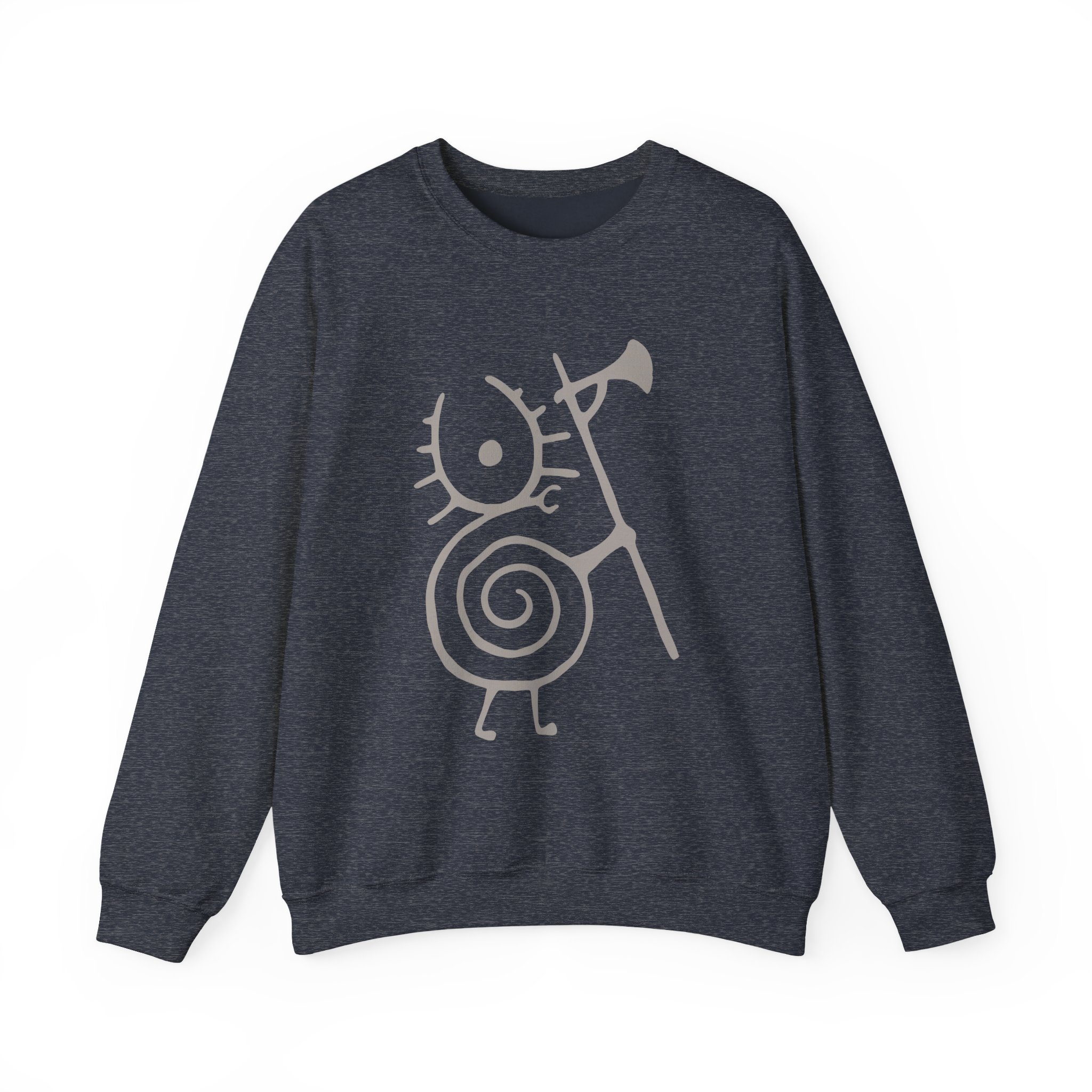 Heilung Warrior Snail Unisex Heavy Blendâ„¢ Crewneck Sweatshirt