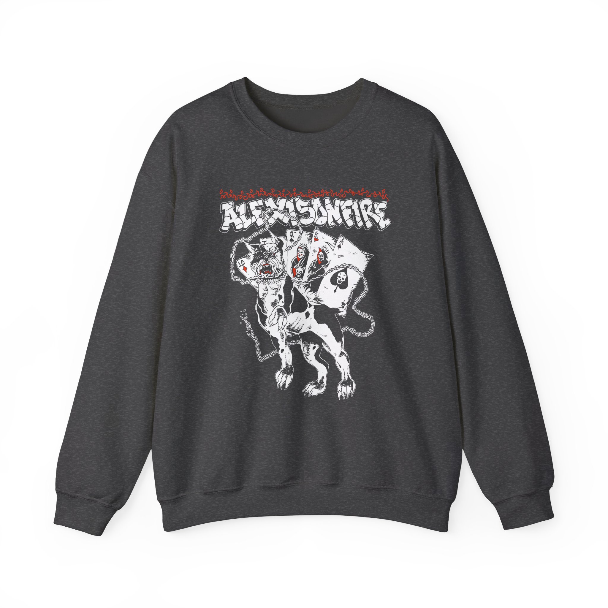 Alexisonfire Dog Chain Unisex Heavy Blendâ„¢ Crewneck Sweatshirt