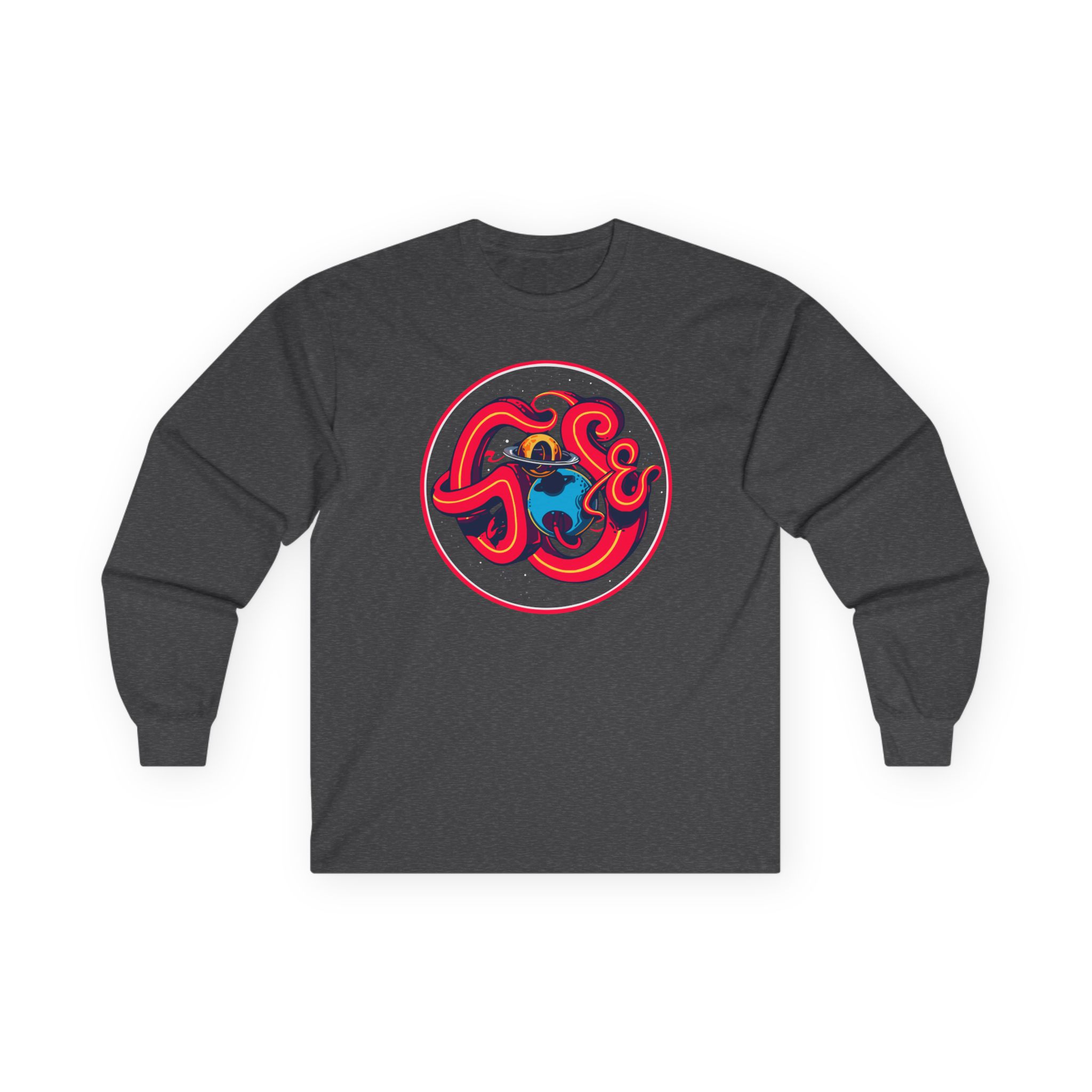 Goose Planetary Unisex Ultra Cotton Long Sleeve Tee