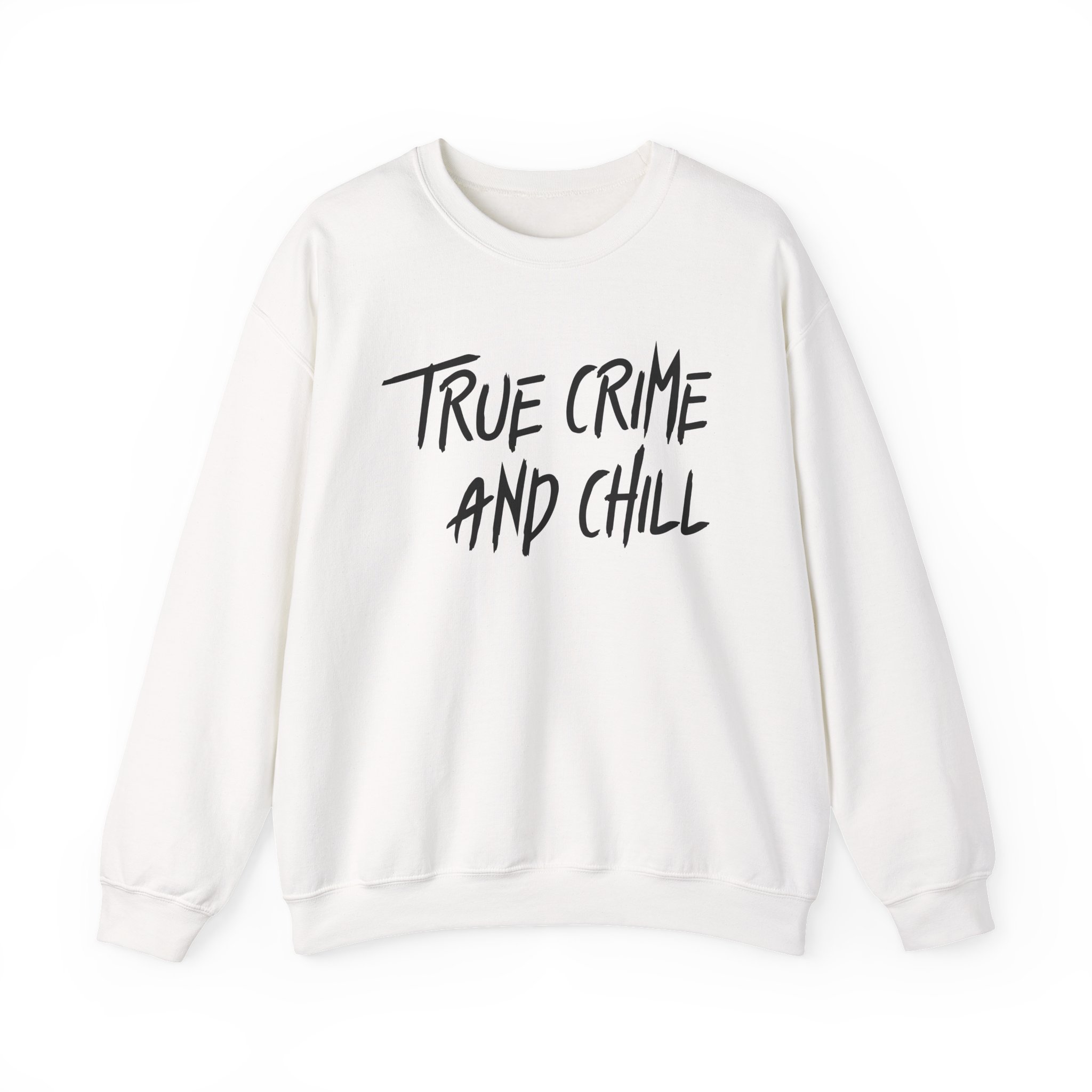 Kendall Rae True Crime and Chill Unisex Heavy Blendâ„¢ Crewneck Sweatshirt