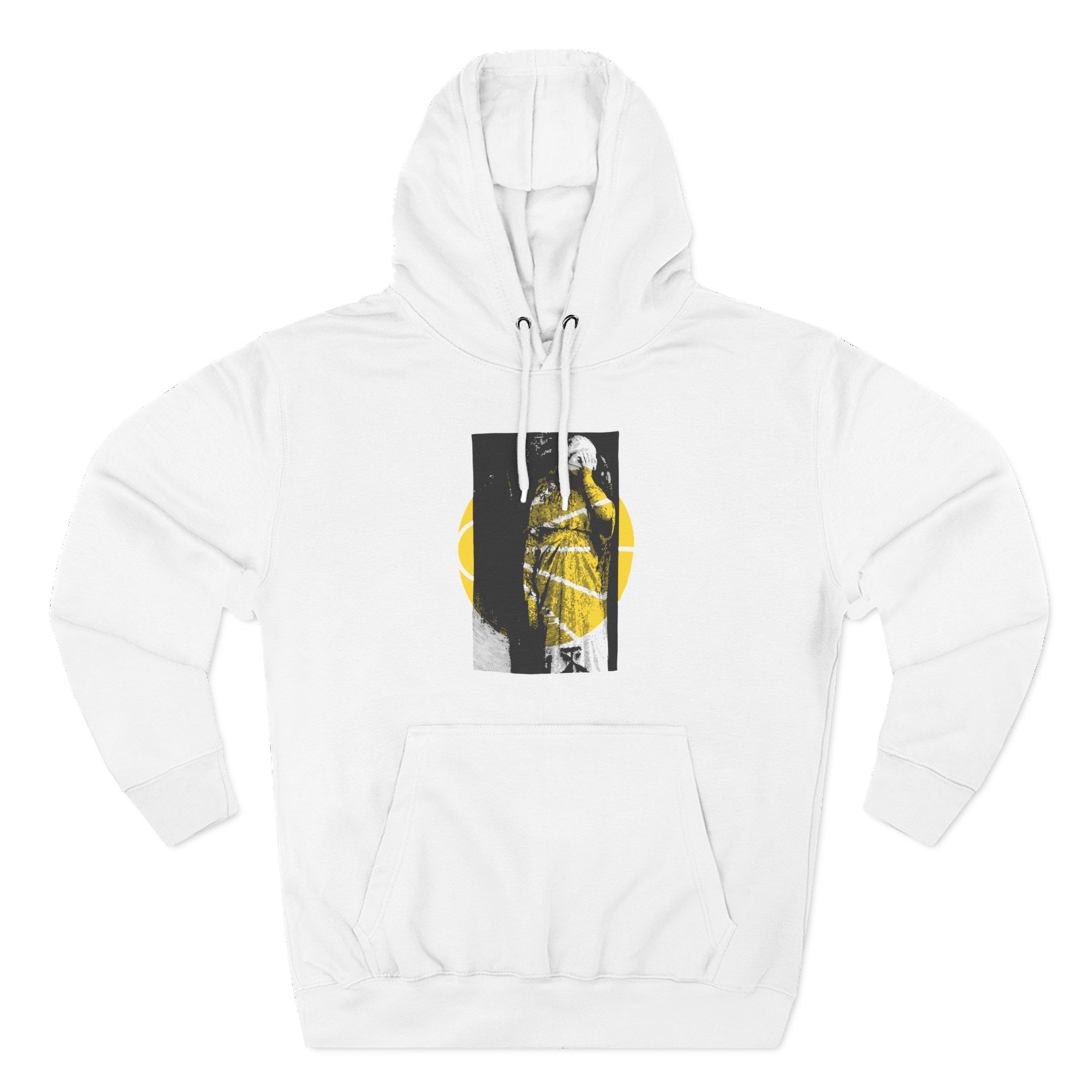 Pianos Become the Teeth Statue Three-Panel Fleece Hoodie