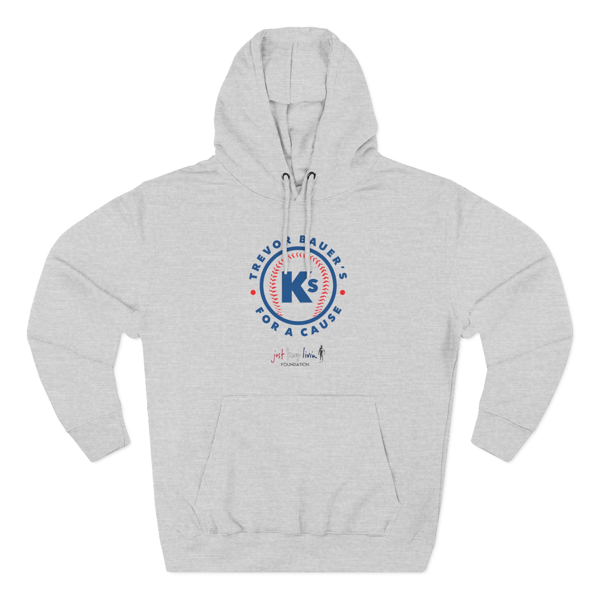 Trevor Bauer’s Ks for a Cause Three-Panel Fleece Hoodie
