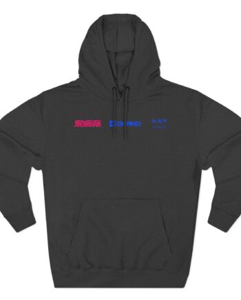 Darko Blade Three-Panel Fleece Hoodie