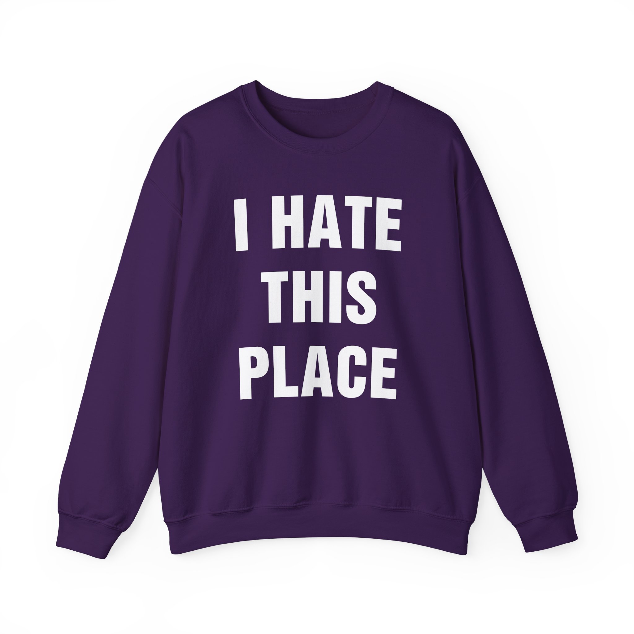 Hot Water Music I Hate This Place Unisex Heavy Blendâ„¢ Crewneck Sweatshirt