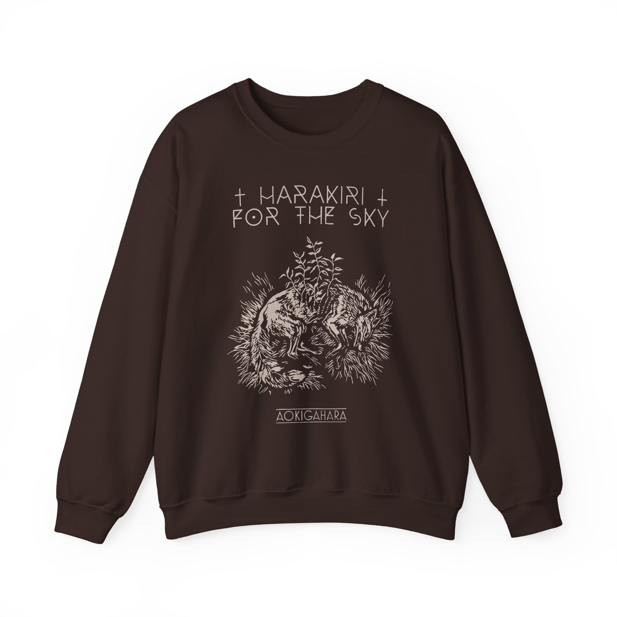 Harakiri for the Sky Aokigahara Unisex Heavy Blendâ„¢ Crewneck Sweatshirt